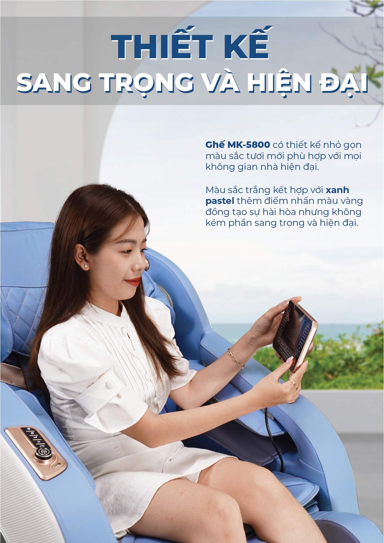Ghế Massage BUHEUNG Blue Ocean MK-5800 18