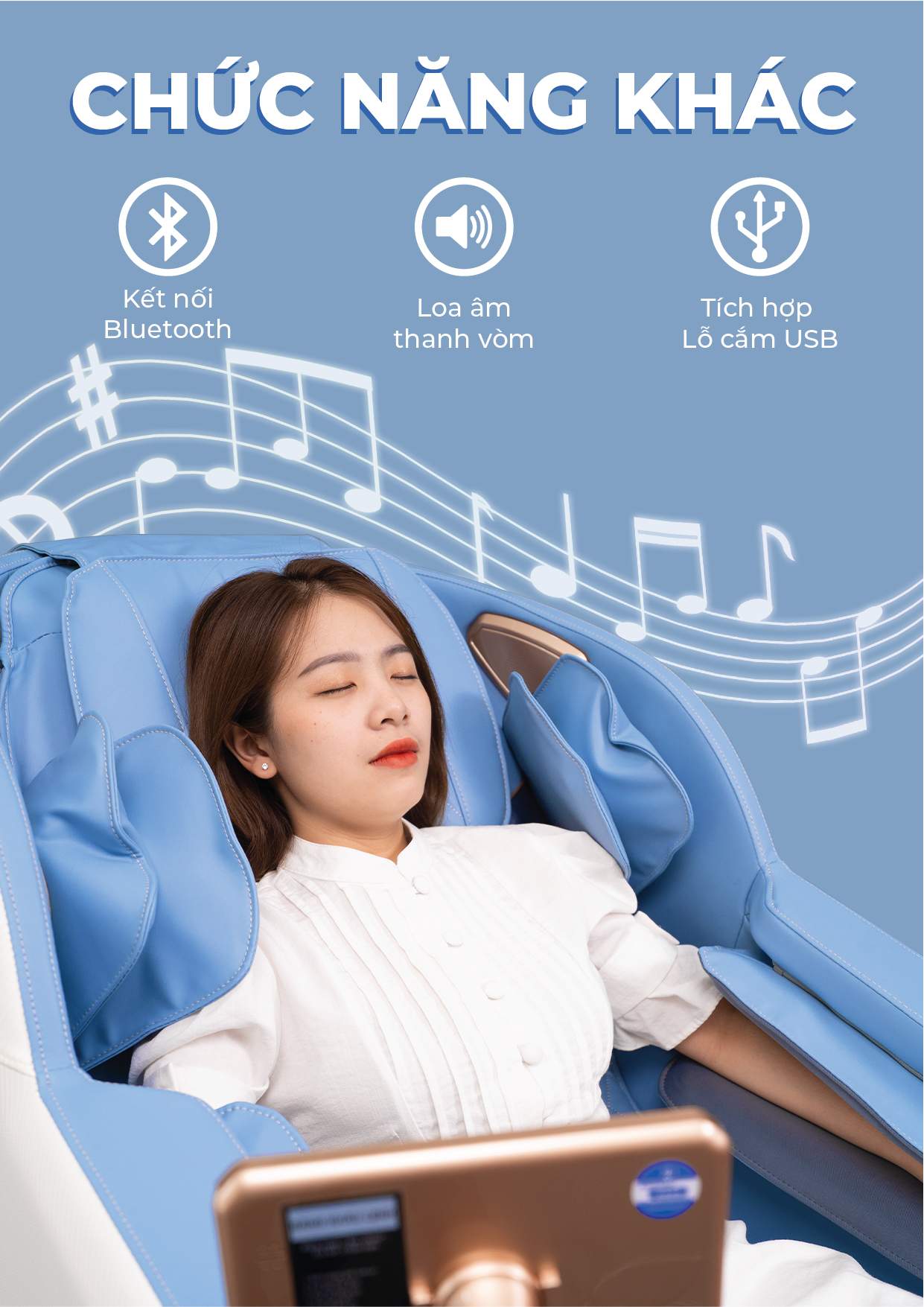 Ghế Massage BUHEUNG Blue Ocean MK-5800 17