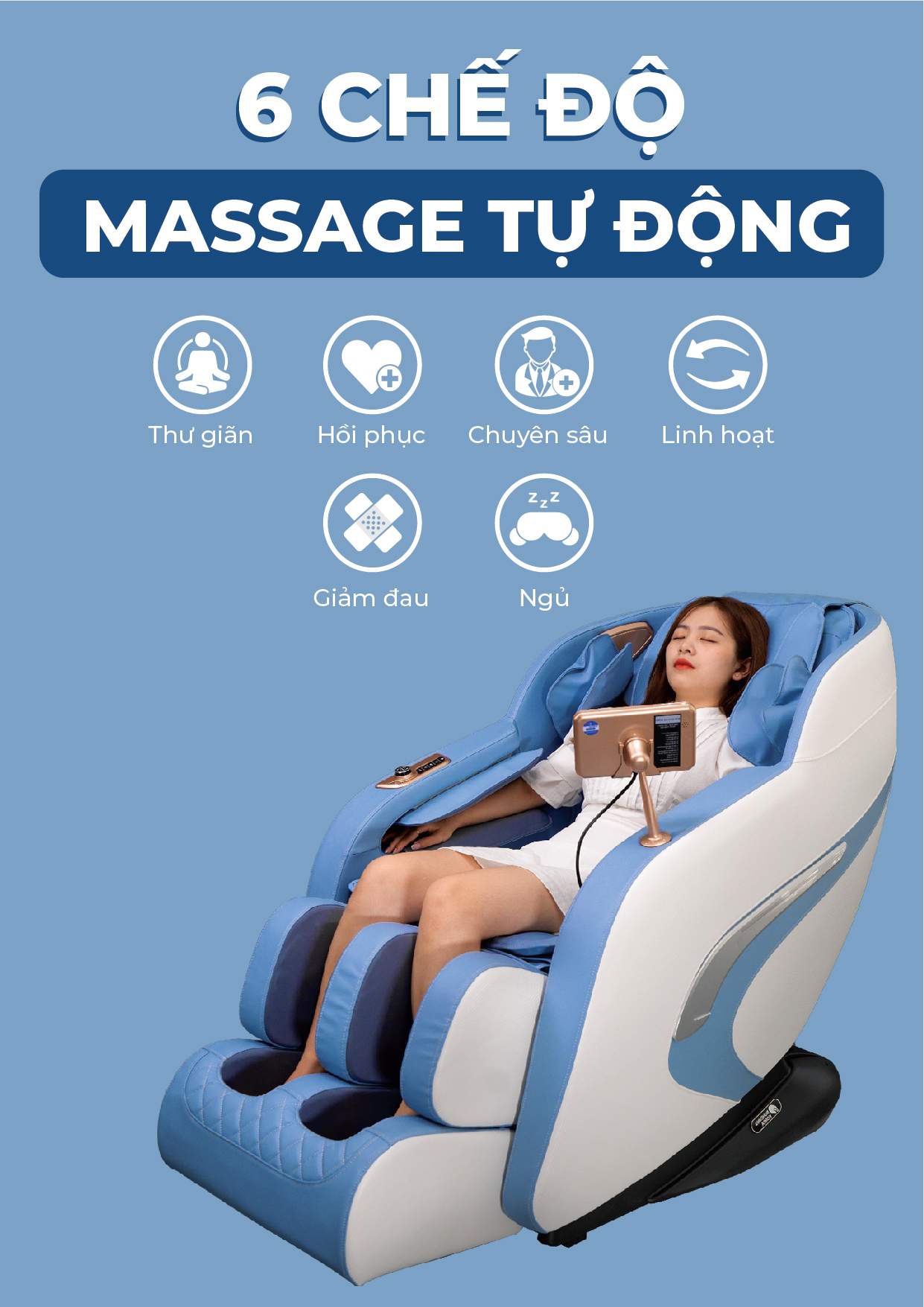 Ghế Massage BUHEUNG Blue Ocean MK-5800 14