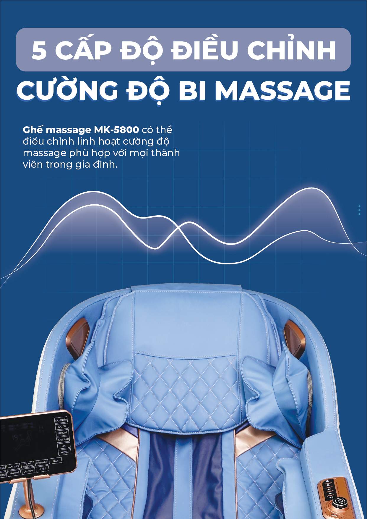 Ghế Massage BUHEUNG Blue Ocean MK-5800 15