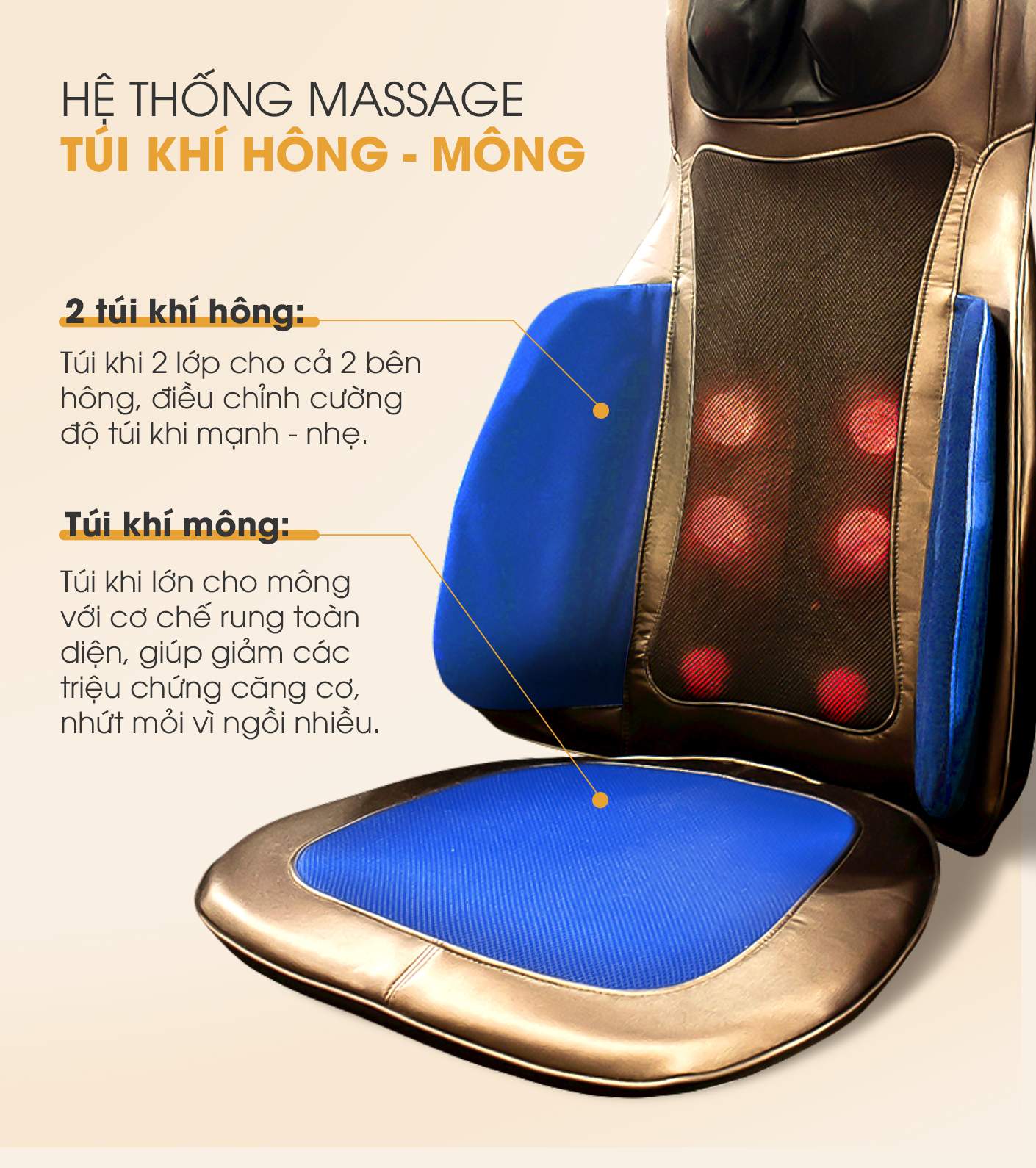 Review Top 3 Ghế Giảm Đau Lưng Massage Giá Từ 5 Triệu 6