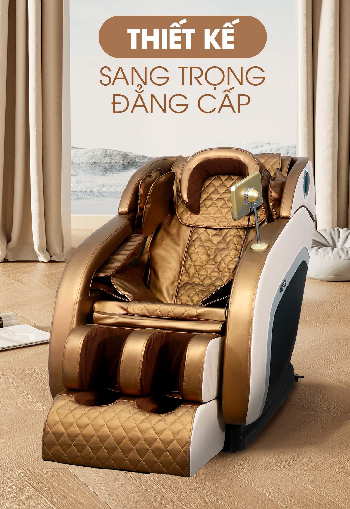 TOP 9 Ghế Massage Hồng Ngoại Trị Liệu Tốt Nhất 7 Minh họa ghế massage Buheung MK-5250