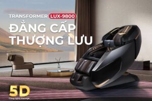 Ghế Massage Thương Gia Là Gì? Loại Nào Tốt Nhất 8 Ghế massage thương gia BUHEUNG LUX-9800