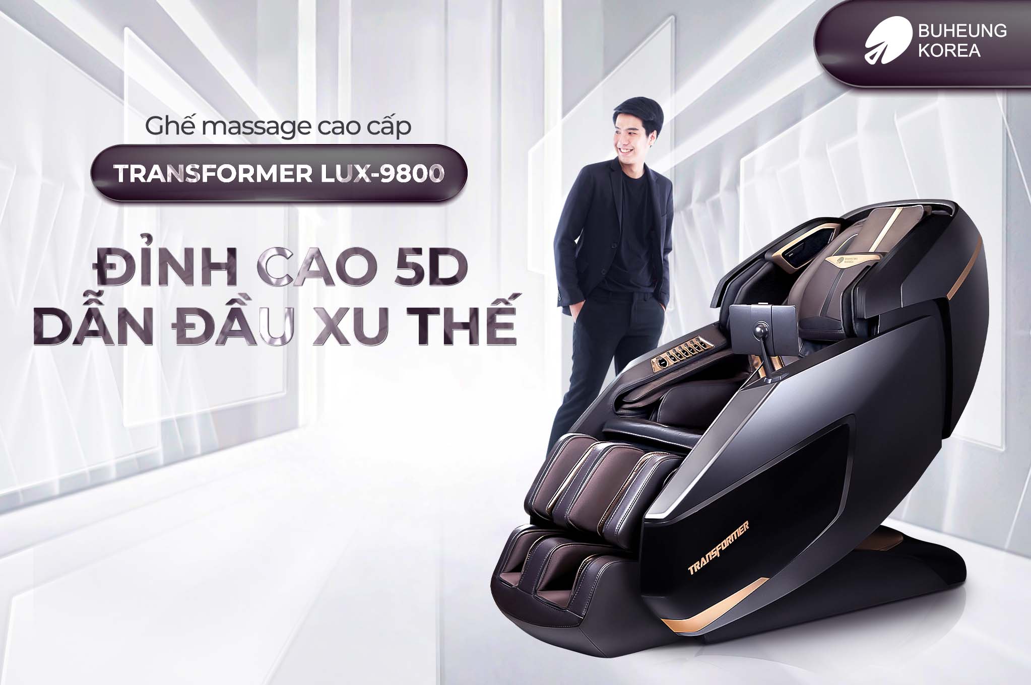 Tìm hiểu ghế massage thương gia cao cấp