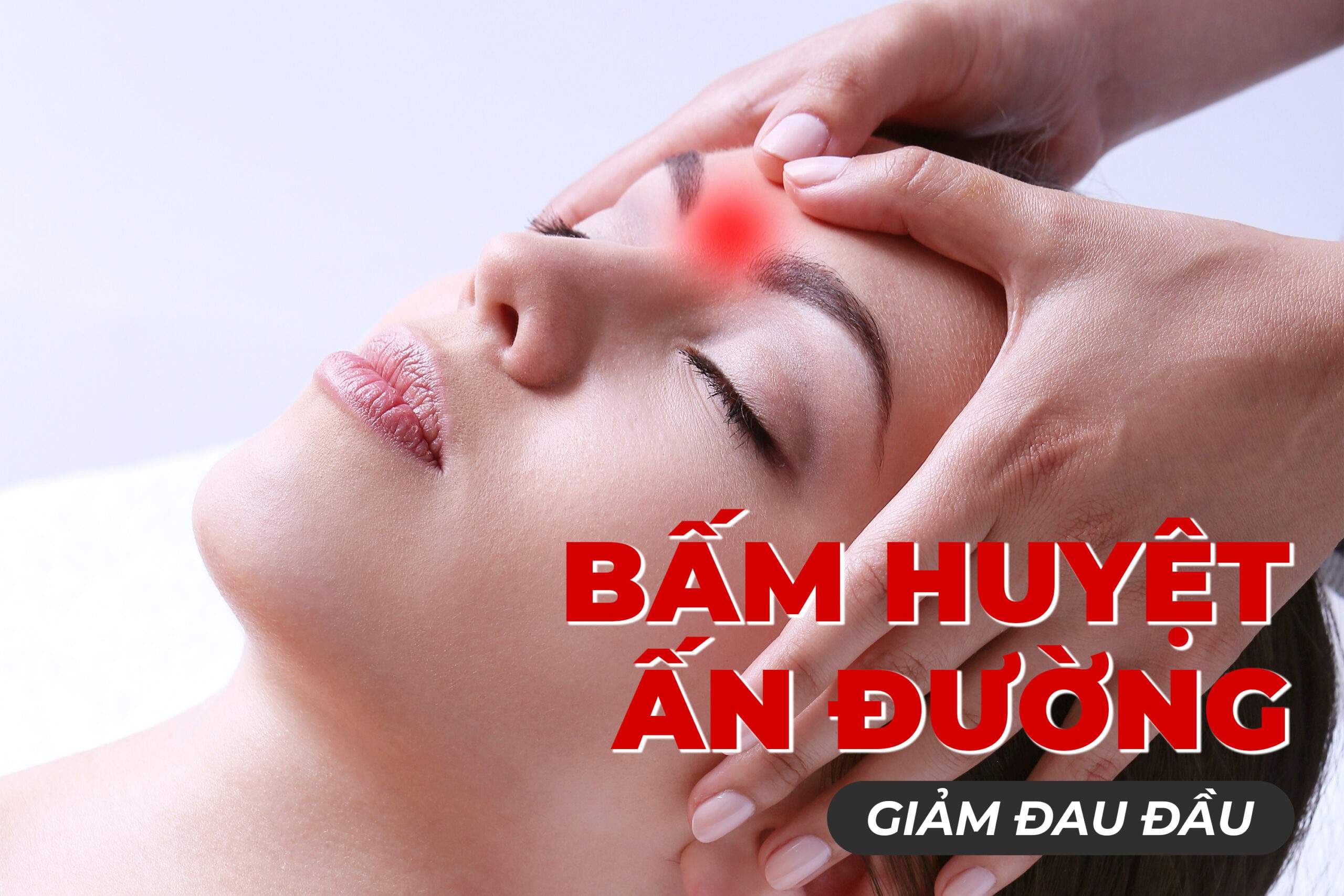 Bấm Huyệt Chữa Đau Đầu Hiệu Quả Thật Không 2 Minh họa hiệu quả giảm đau đầu khi bấm huyệt ấn đường