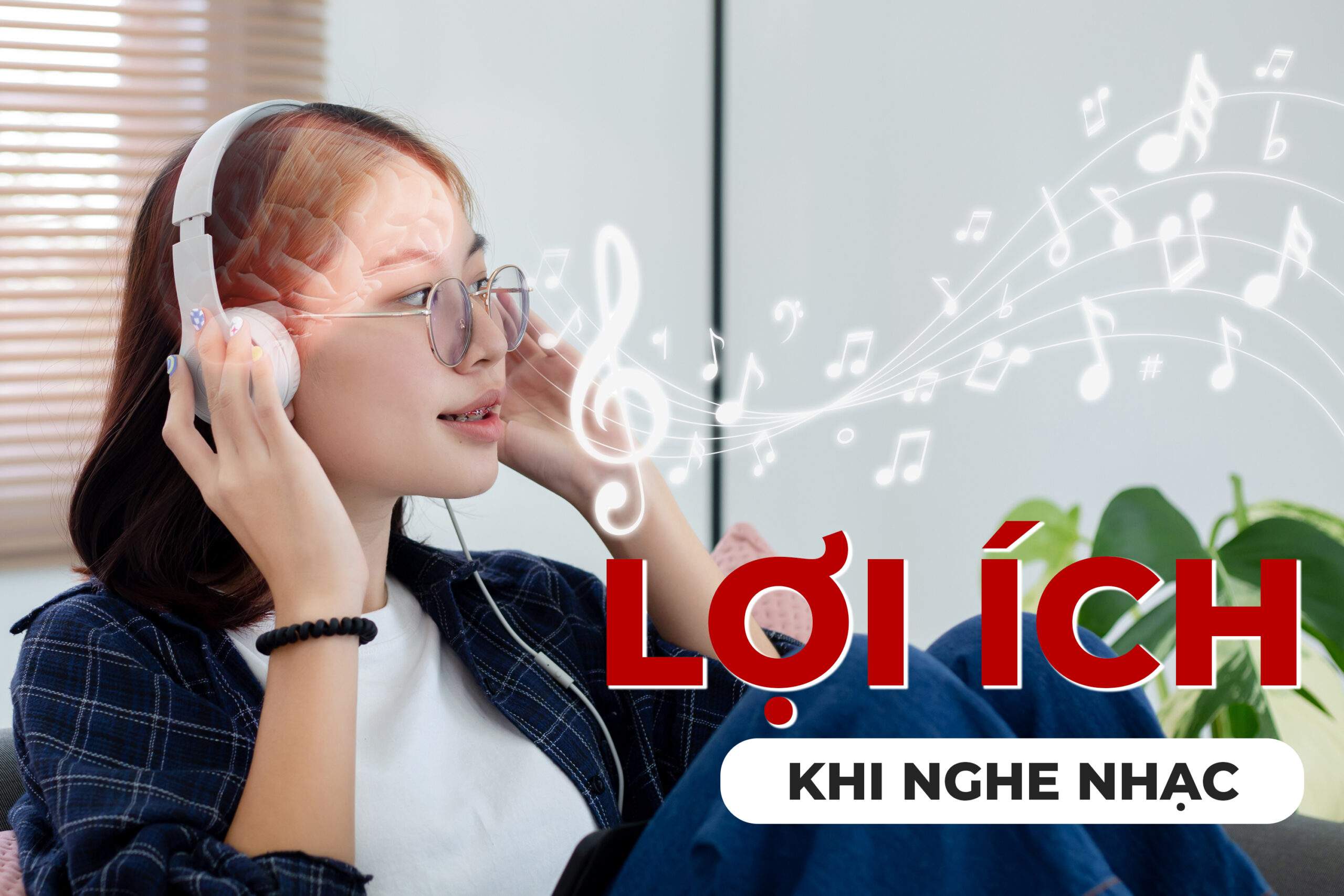 Minh họa những lợi ích khi nghe nhạc