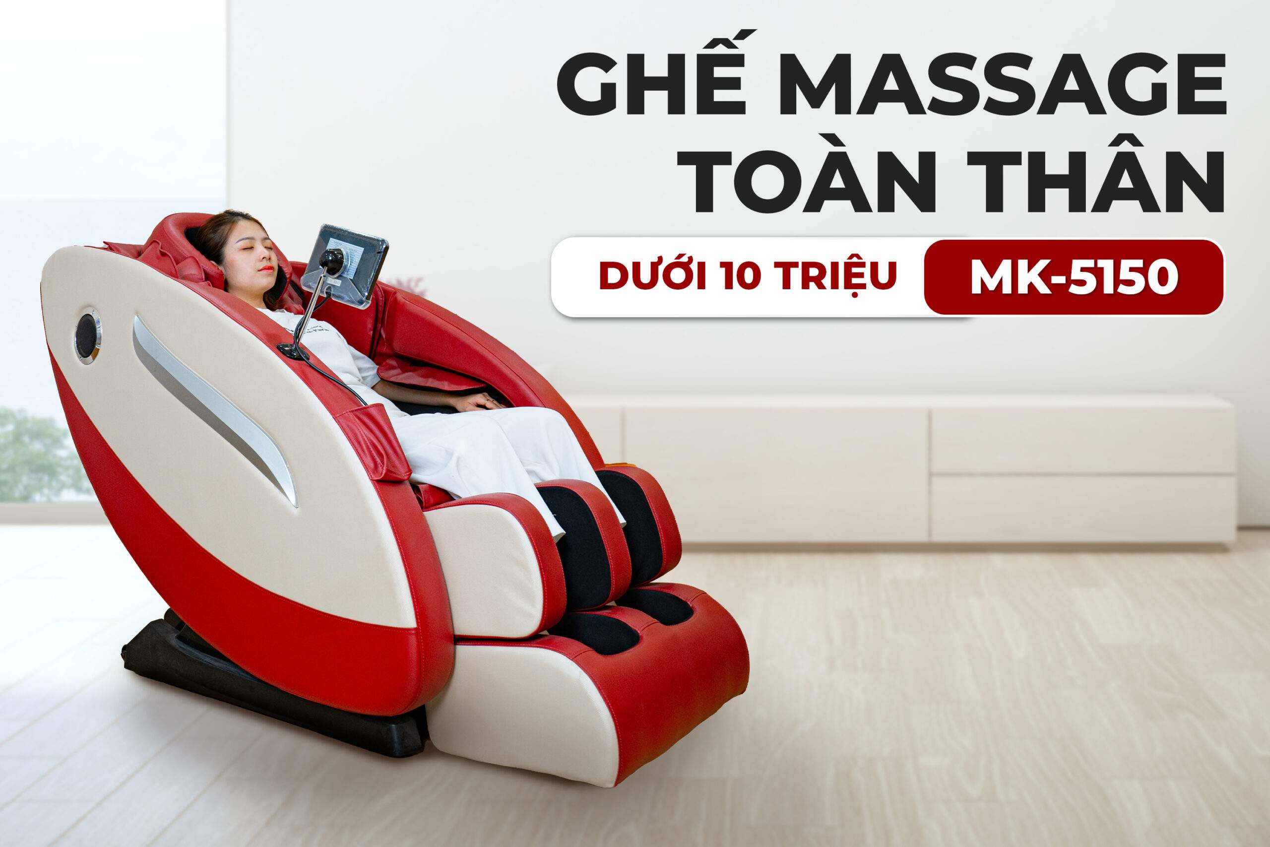 Minh họa ghế massage toàn thân MK-5150