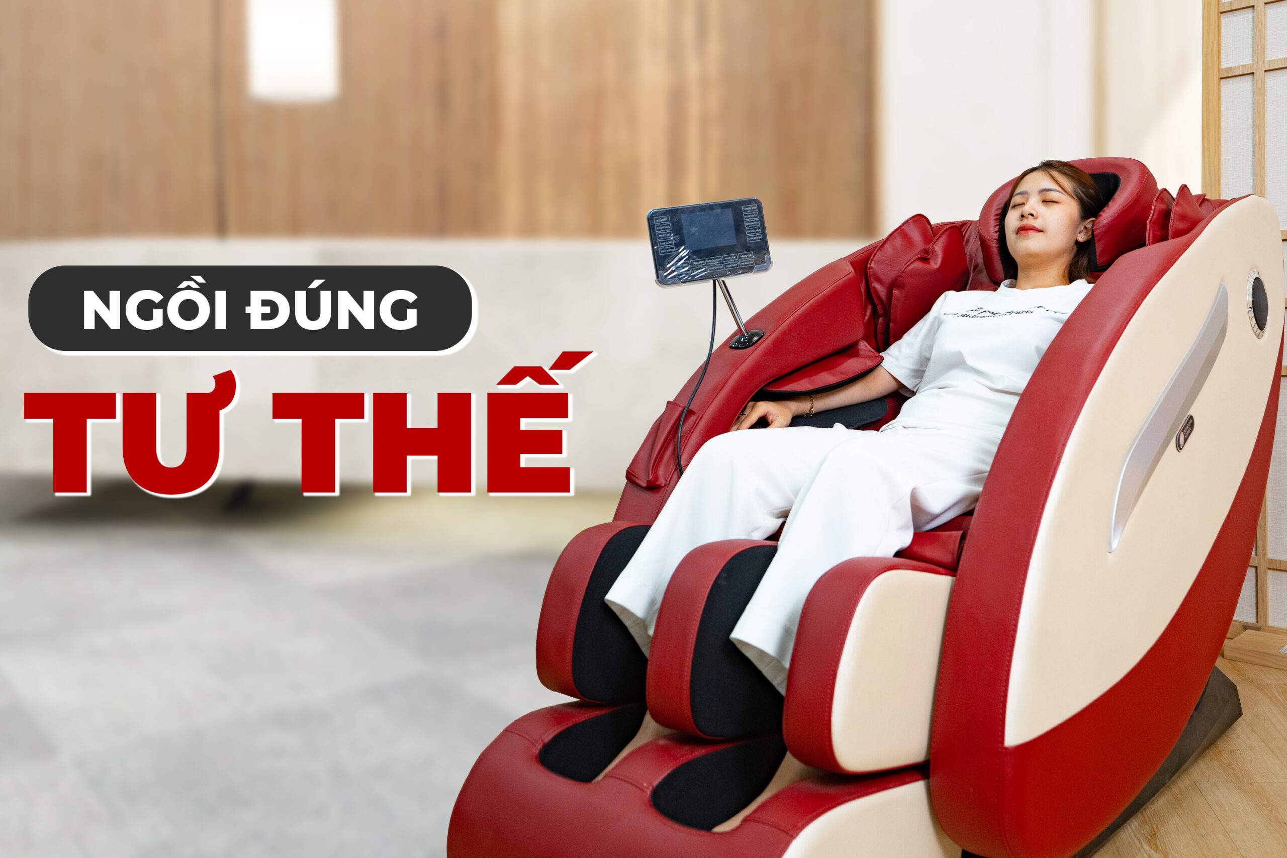 Top 11 Ghế Massage Xoa Bóp Như Người Thật 6 Minh họa ngồi ghế massage đúng tư thế