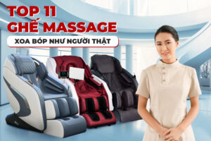Top 11 Ghế Massage Xoa Bóp Như Người Thật 1