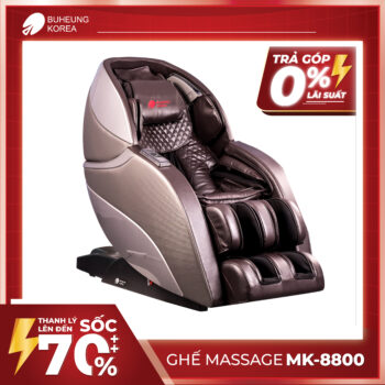 [Thanh lý tồn kho] Ghế Massage Buheung 4D Power Boss MK-8800