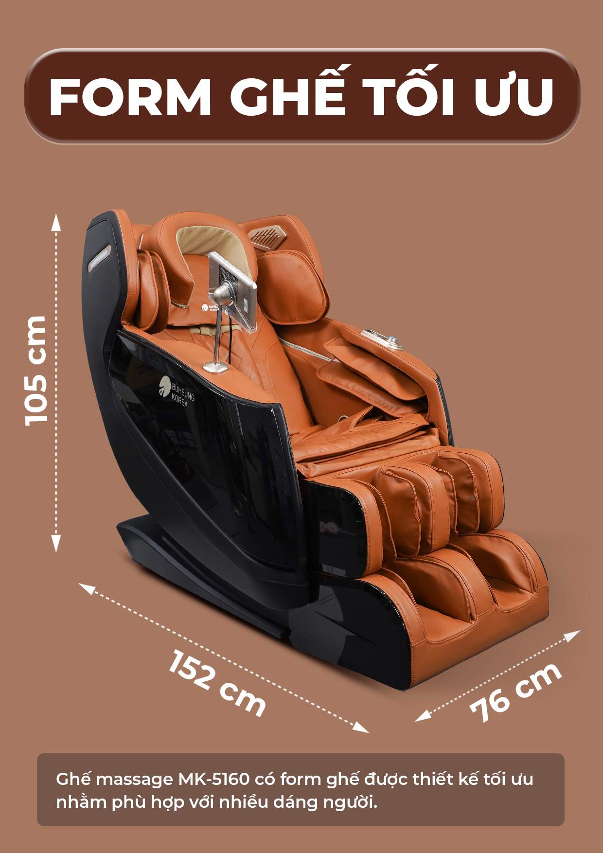 Ghế Massage MK-5160 14