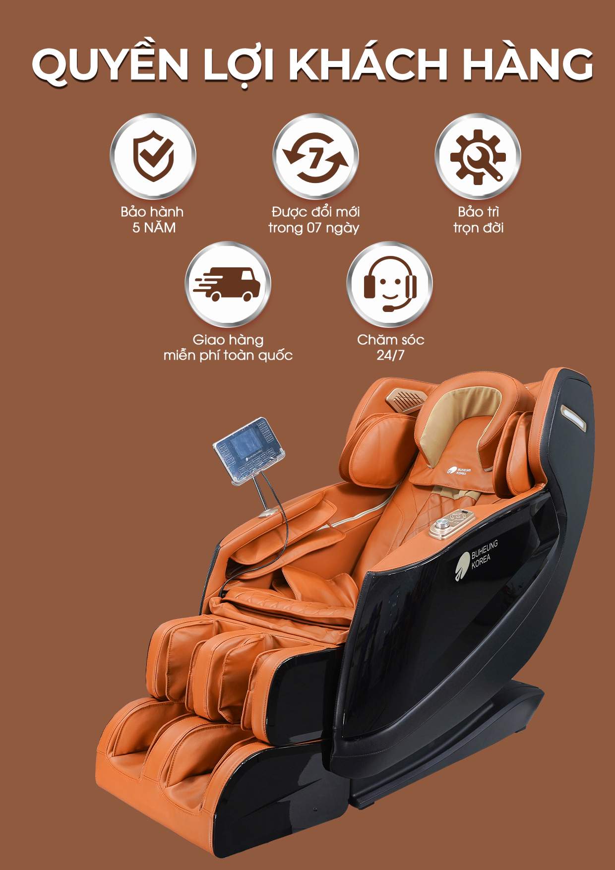 Ghế Massage MK-5160 21
