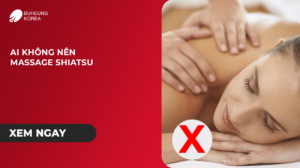 Minh họa ai không nên massage shiatsu