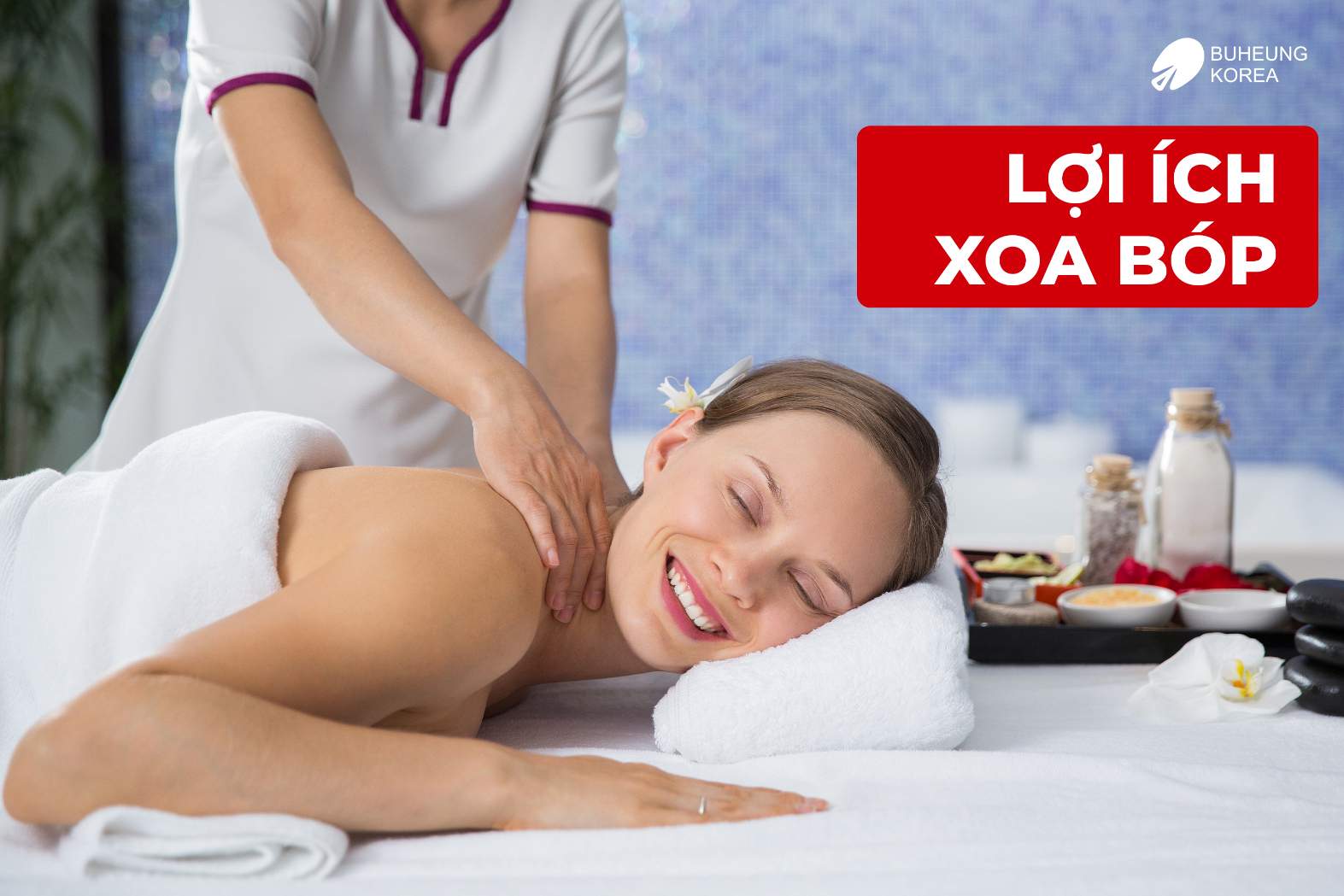 Minh họa lợi ích của xoa bóp