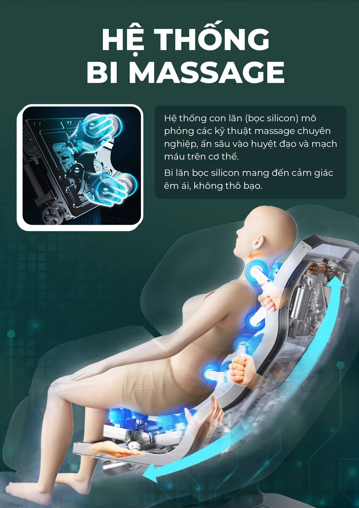 Ghế Massage BUHEUNG Green Garden MK-5060 15