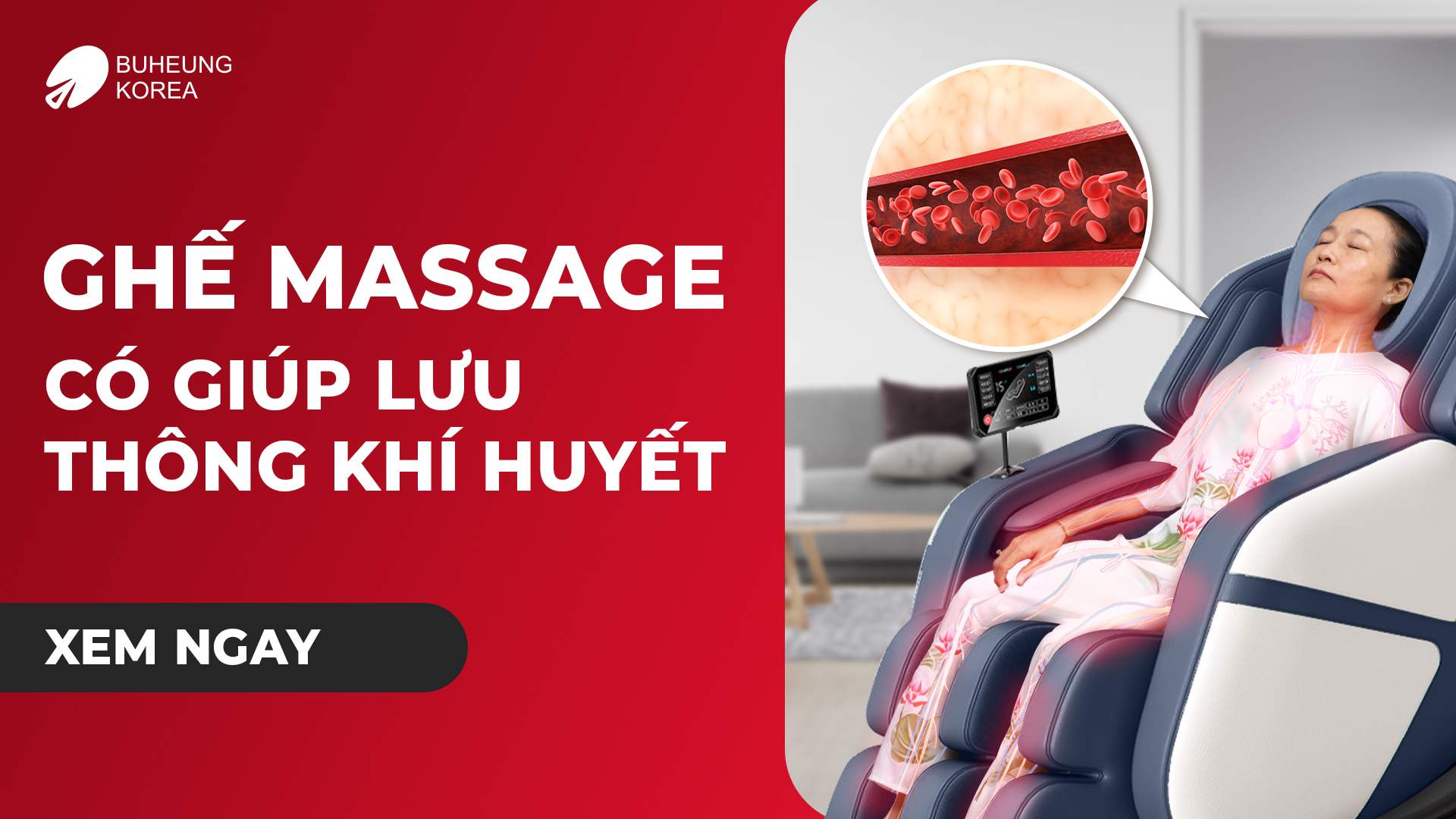 Ghế Massage Giúp Lưu Thông Khí Huyết Không 1 Minh họa ghế massage lưu thông khí huyết