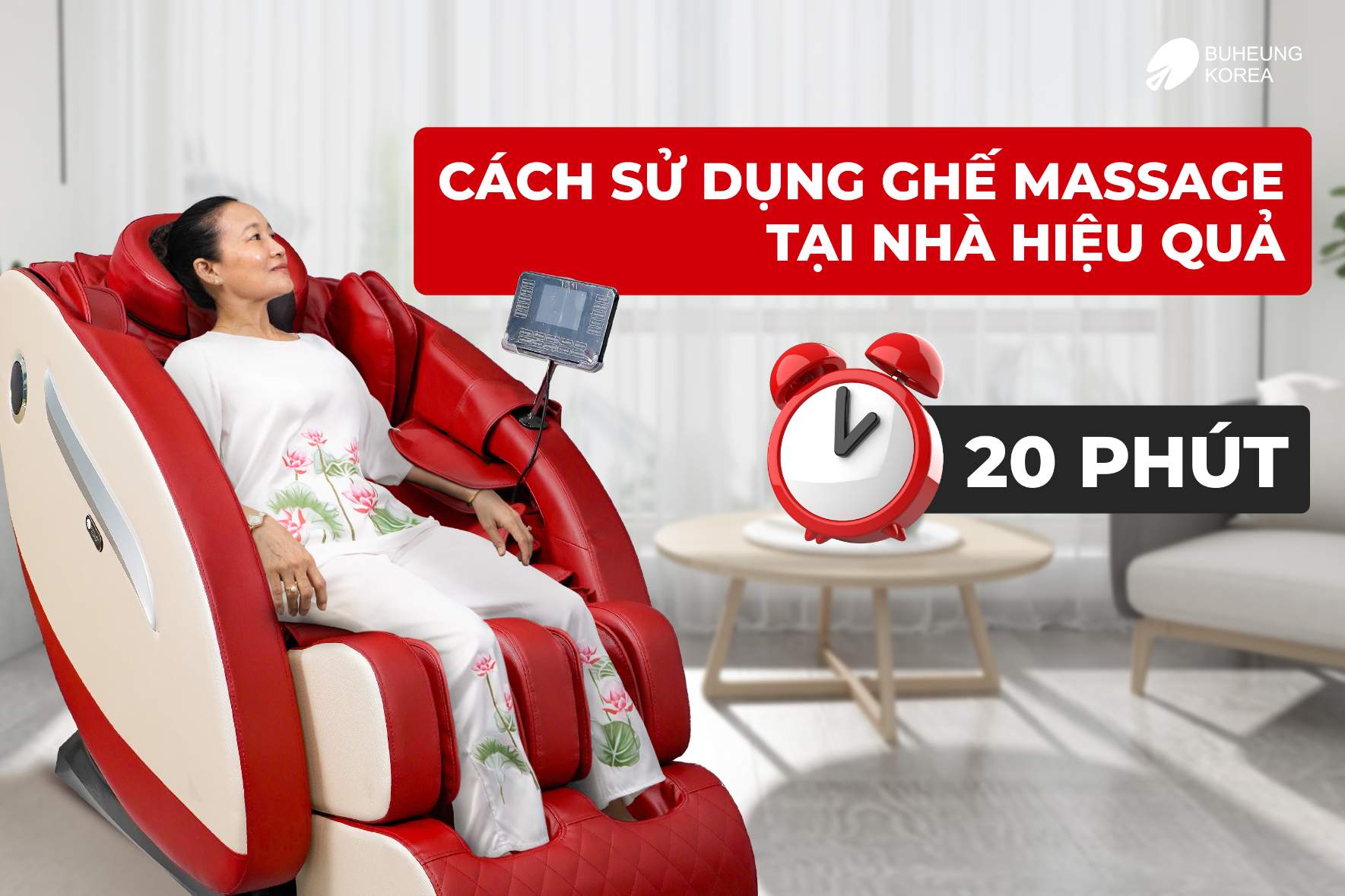 11 Ưu Và Nhược Điểm Khi Mua Ghế Massage Tại Nhà 3 Minh họa cách sử dụng ghế massage