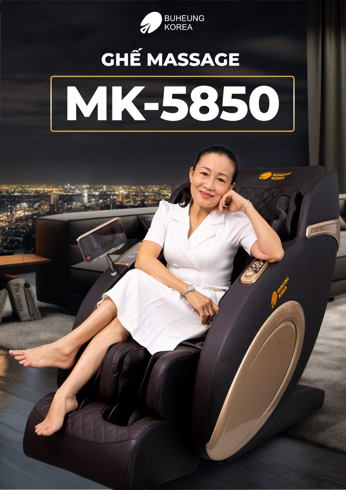 Ghế Massage BUHEUNG MK-5850 10