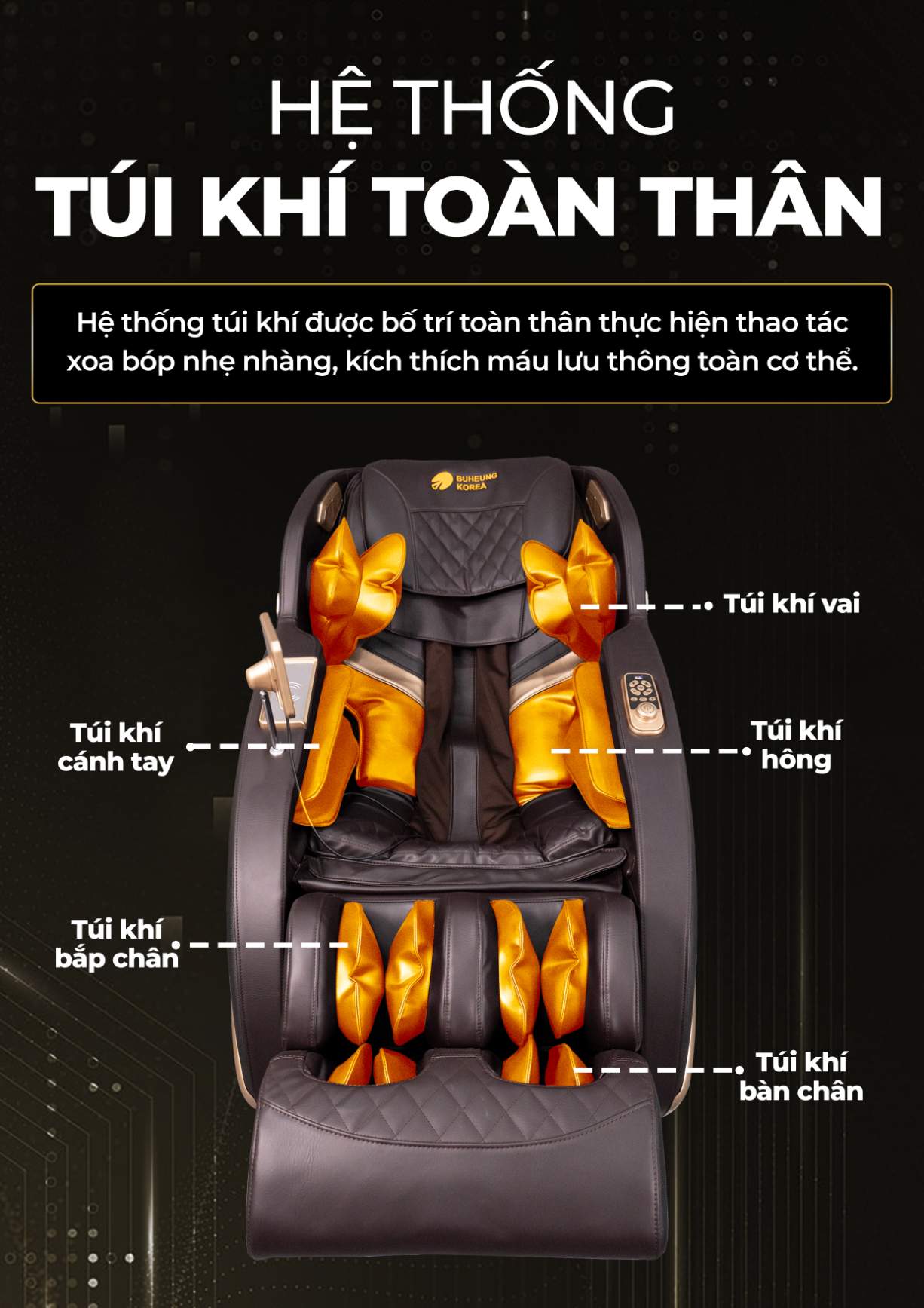 Ghế Massage BUHEUNG MK-5850 15