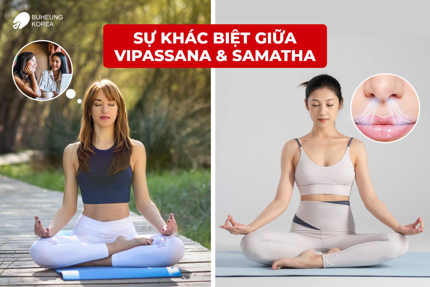 Hiểu Chính Xác Thiền Vipassana Và Sathama, Mục Đích Là Gì? 4 Minh họa khác biệt giữa thiền vipassana và samatha
