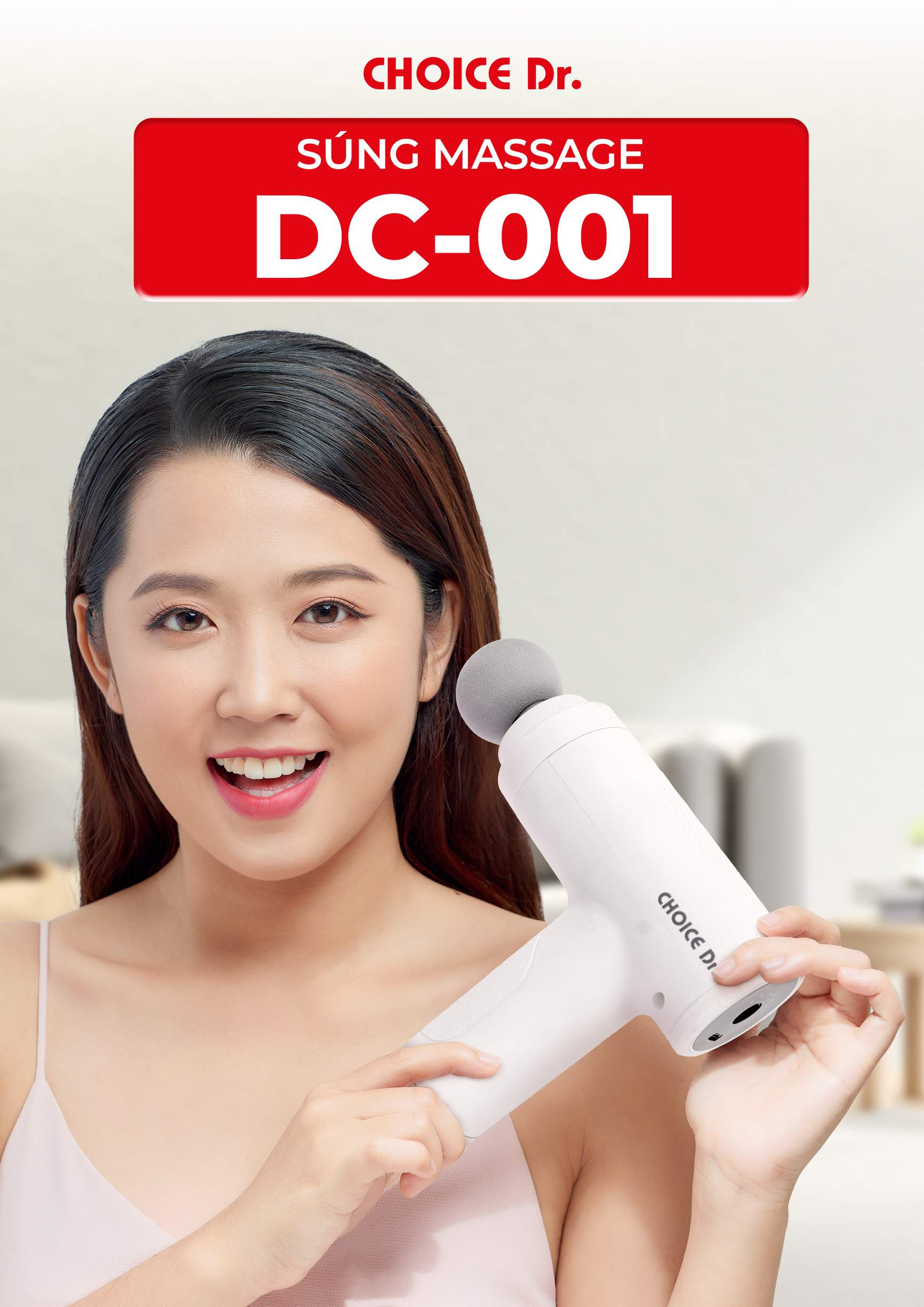 Súng massage Choice Dr. DC-001 16