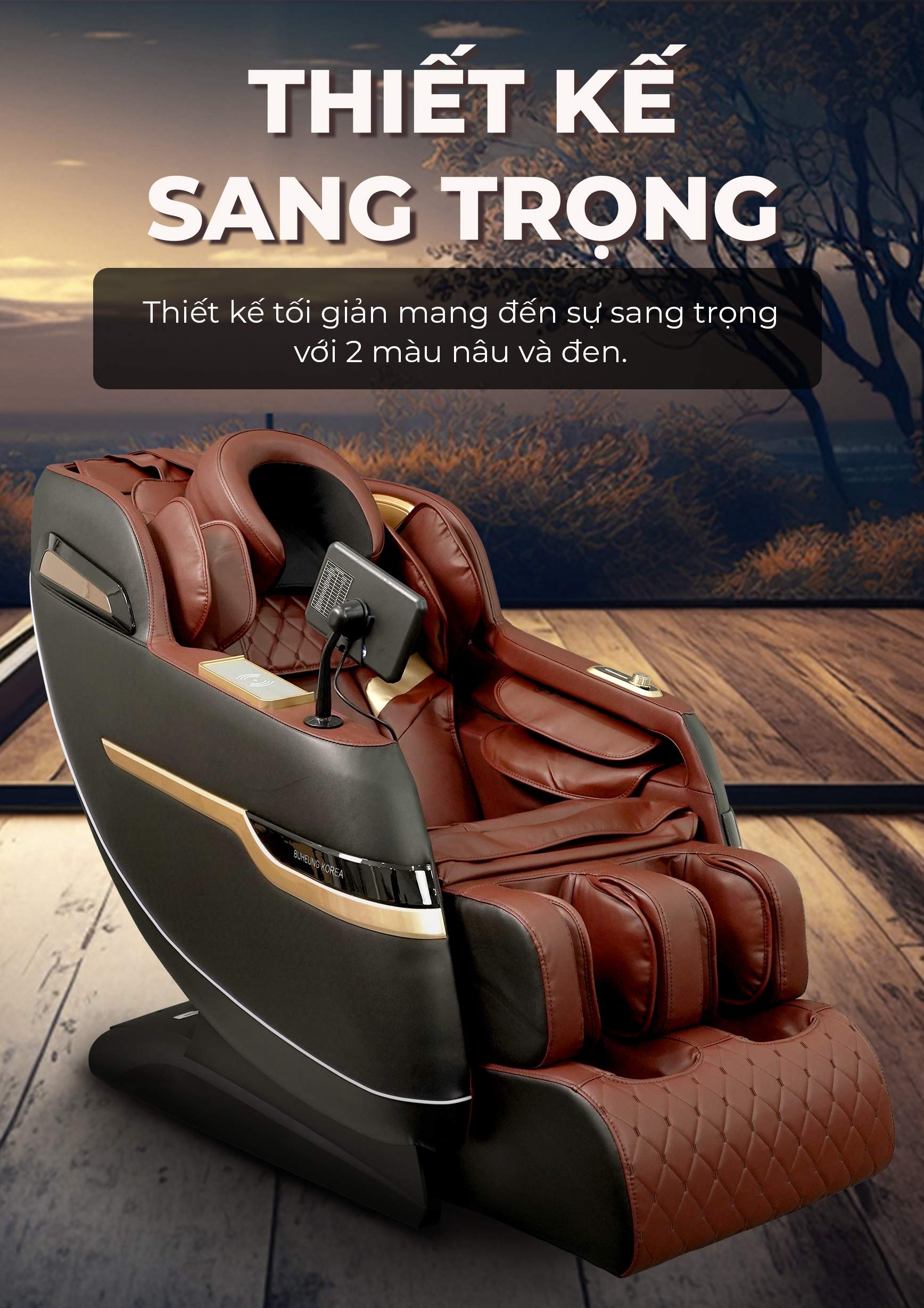 Ghế Massage BUHEUNG Black Forest MK-5170 18