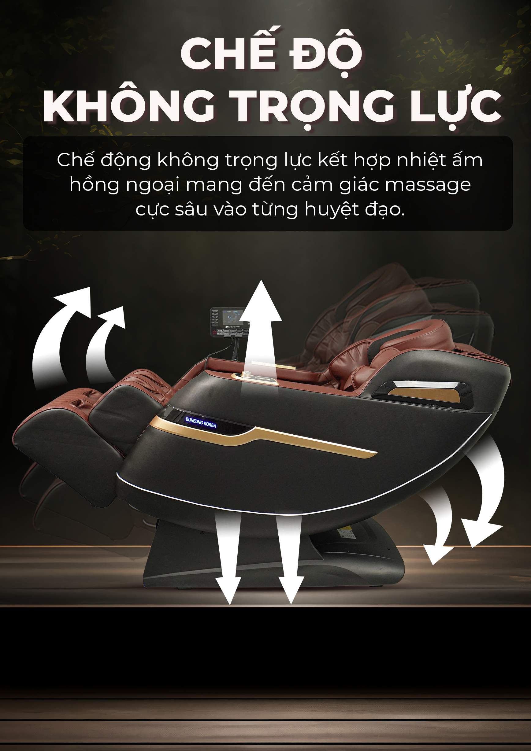 Ghế Massage BUHEUNG Black Forest MK-5170 24