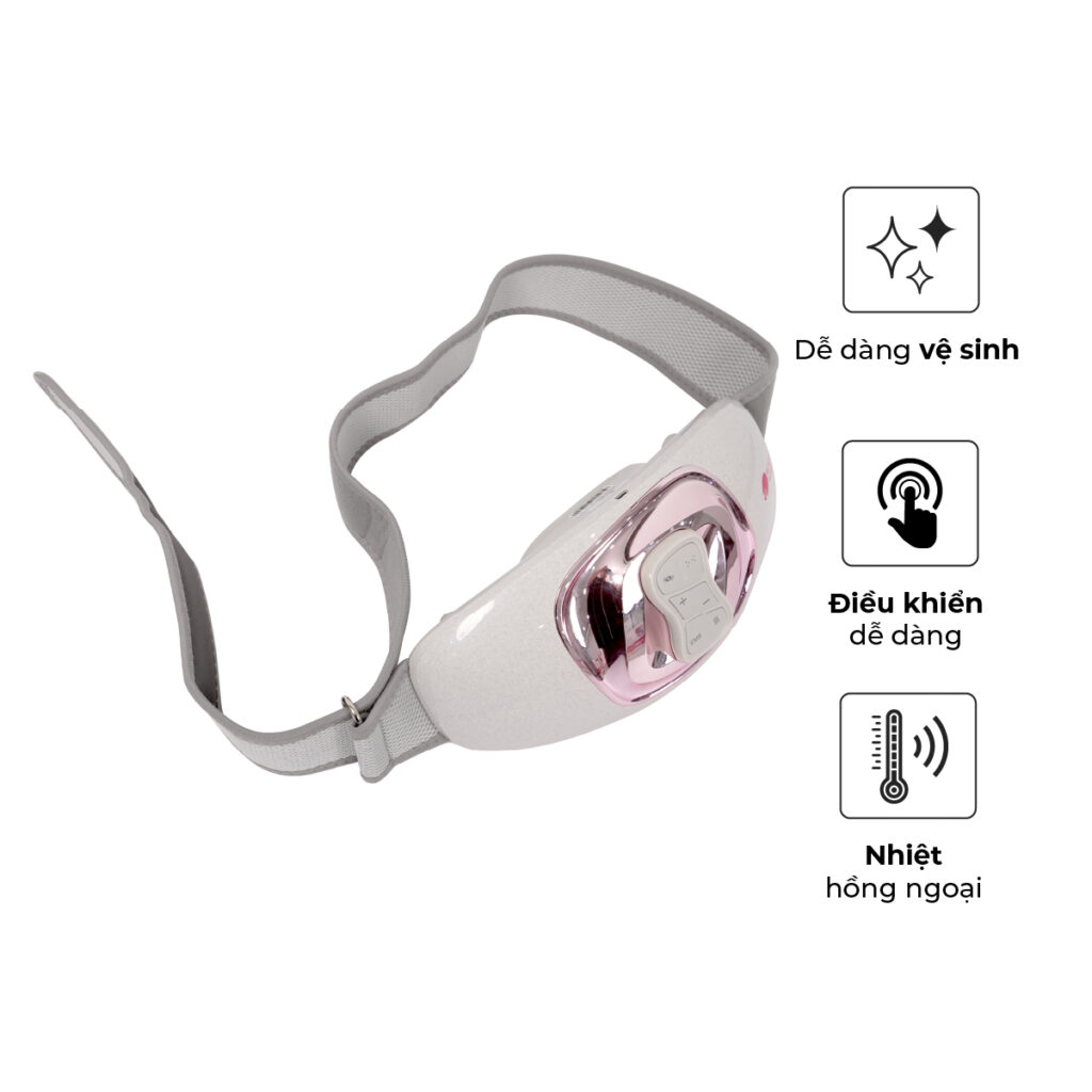 Review Đai Massage Bụng Giảm Mỡ Buheung MK-340 2