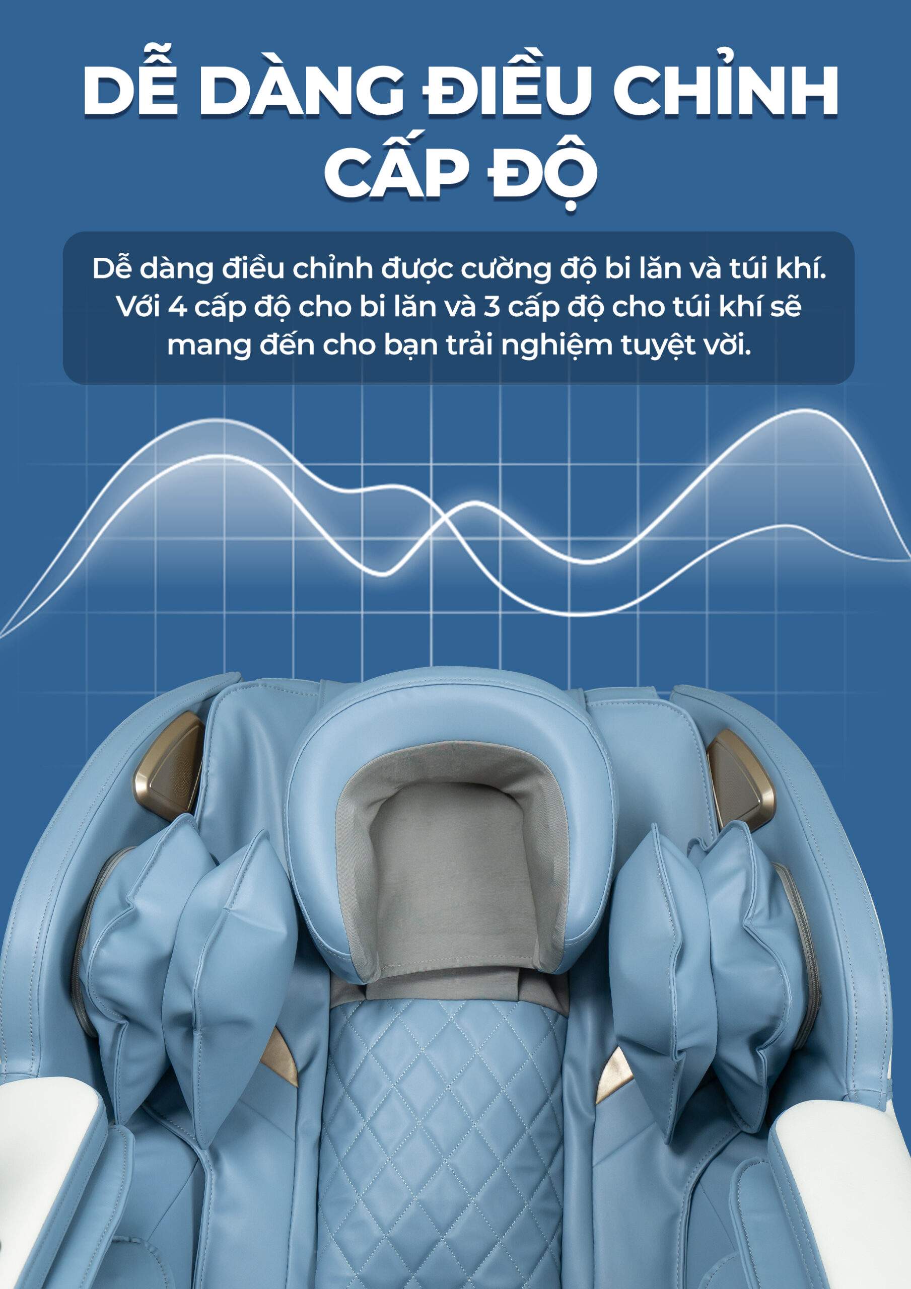 Ghế Massage Buheung Coastal Blue MK-5070 23