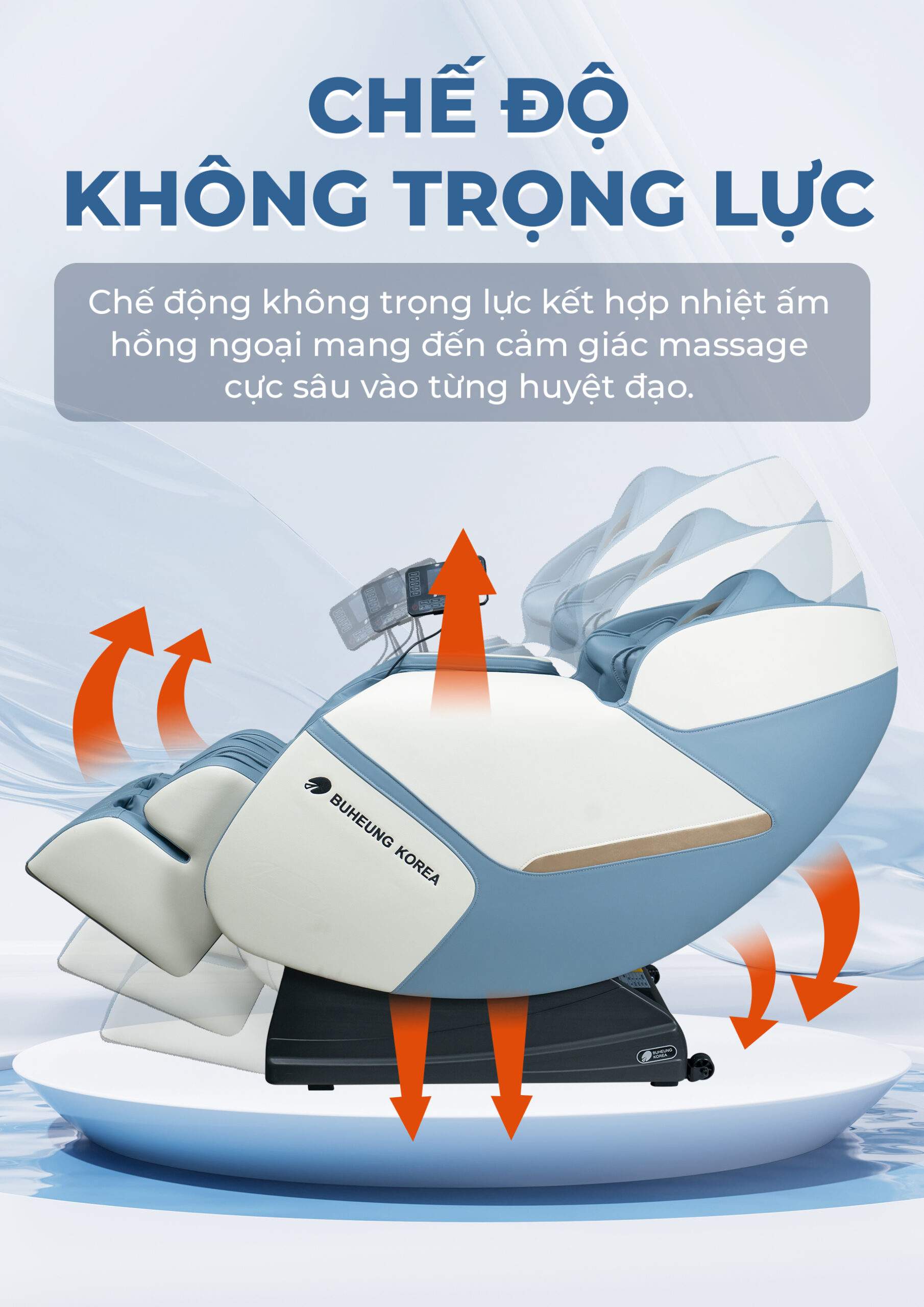 Ghế Massage Buheung Coastal Blue MK-5070 24