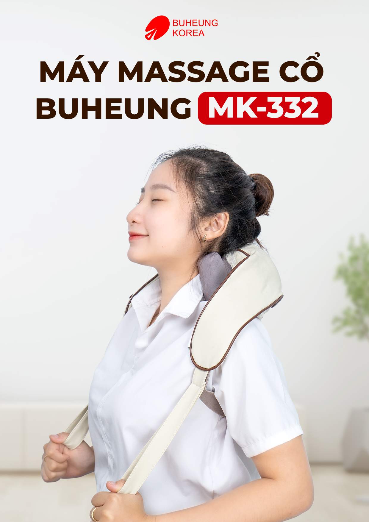 Máy Massage Cổ Vai Gáy Buheung MK-332 12