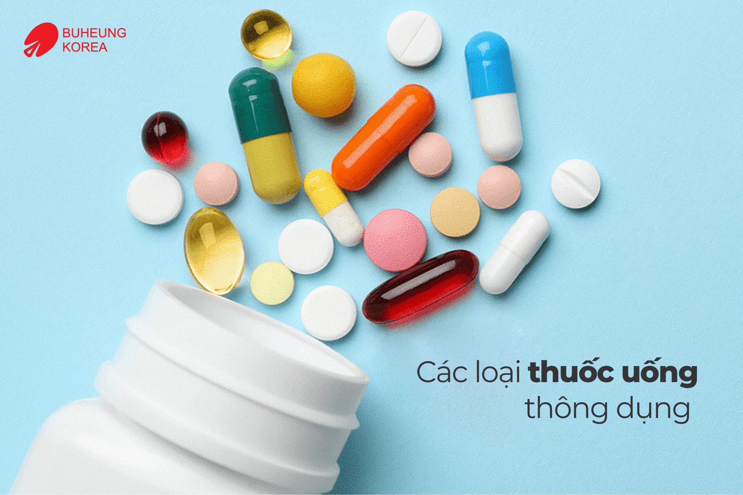 Một số loại thuốc thông dụng 
