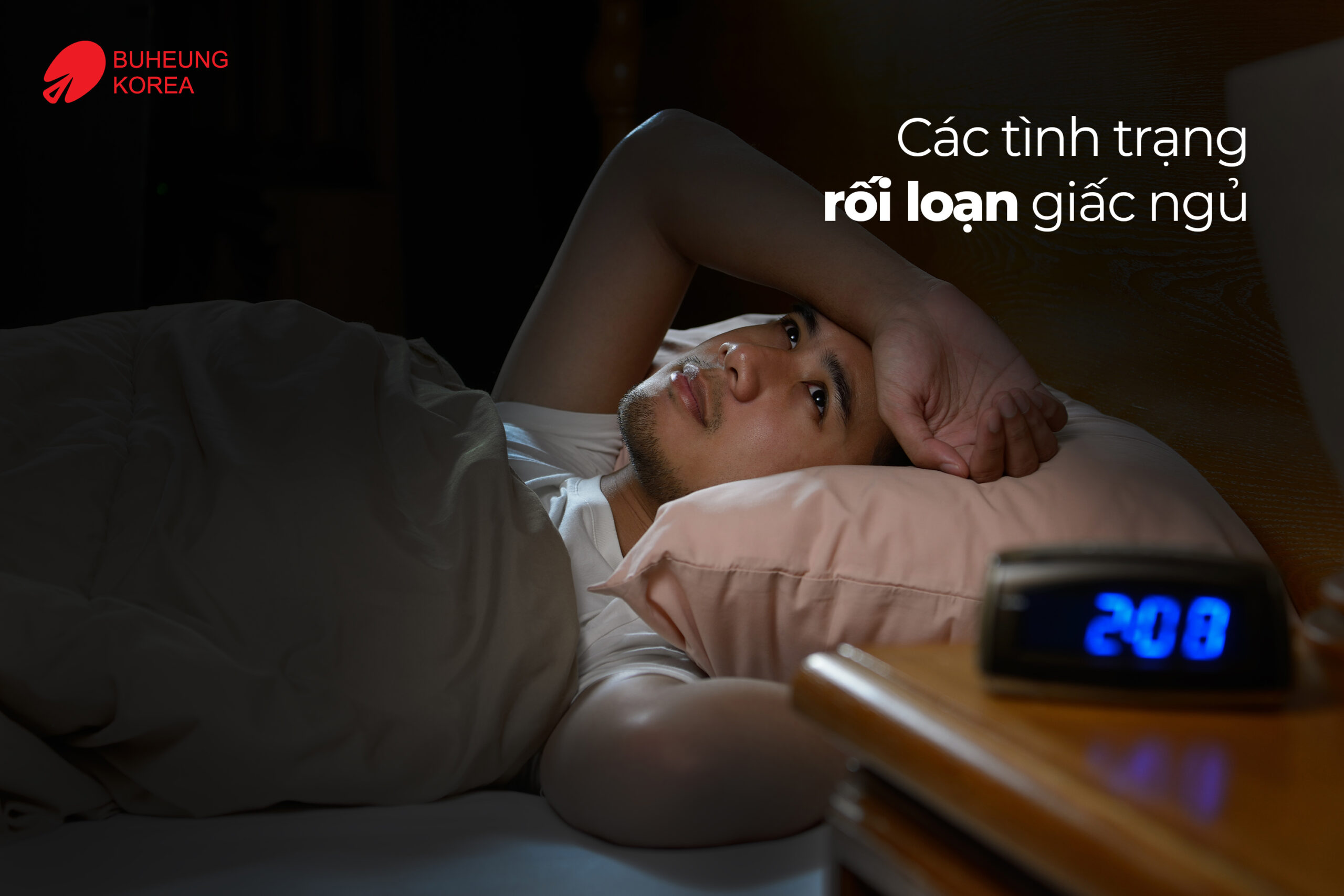 Tình trạng rối loạn giấc ngủ 