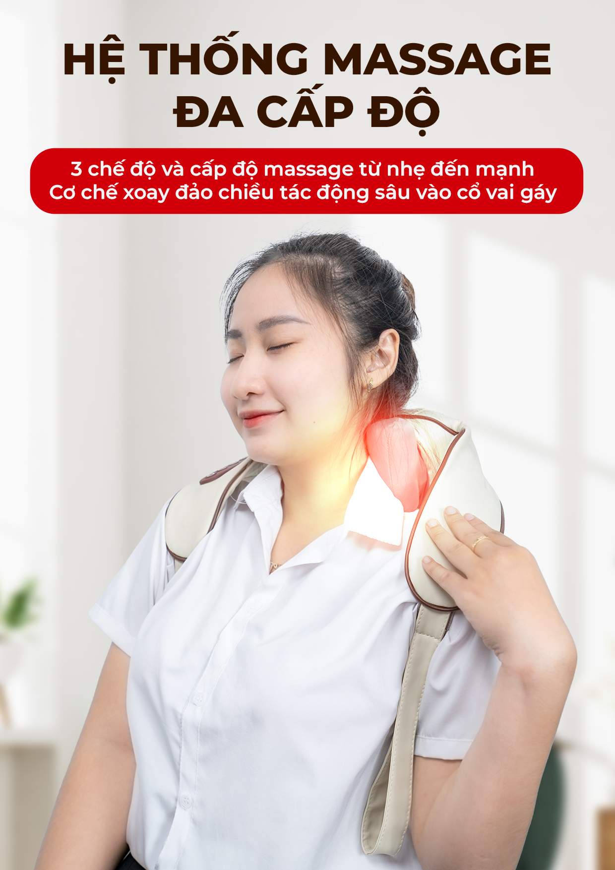 Máy Massage Cổ Vai Gáy Buheung MK-332 16