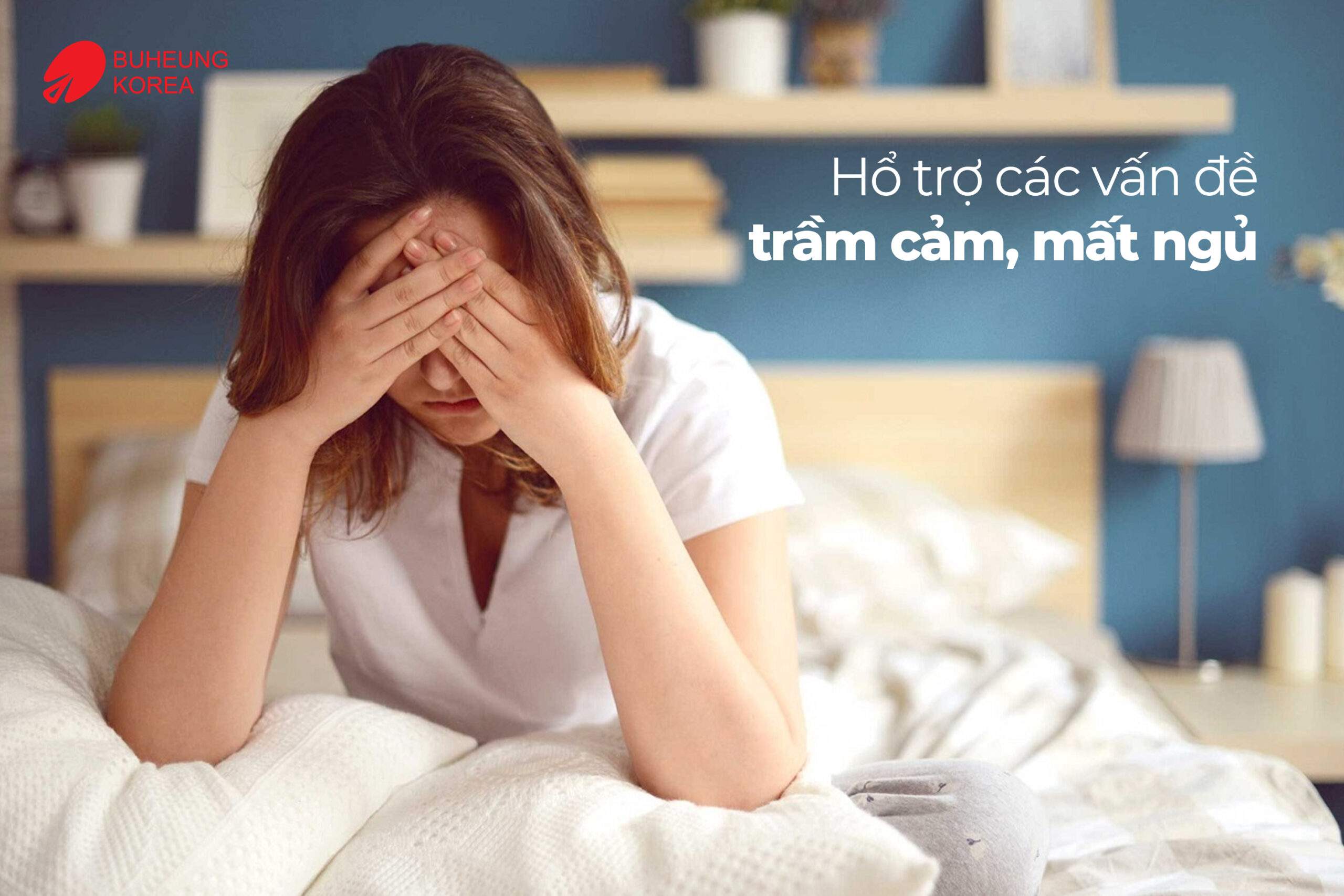 Hỗ trợ điều trị chứng mất ngủ 