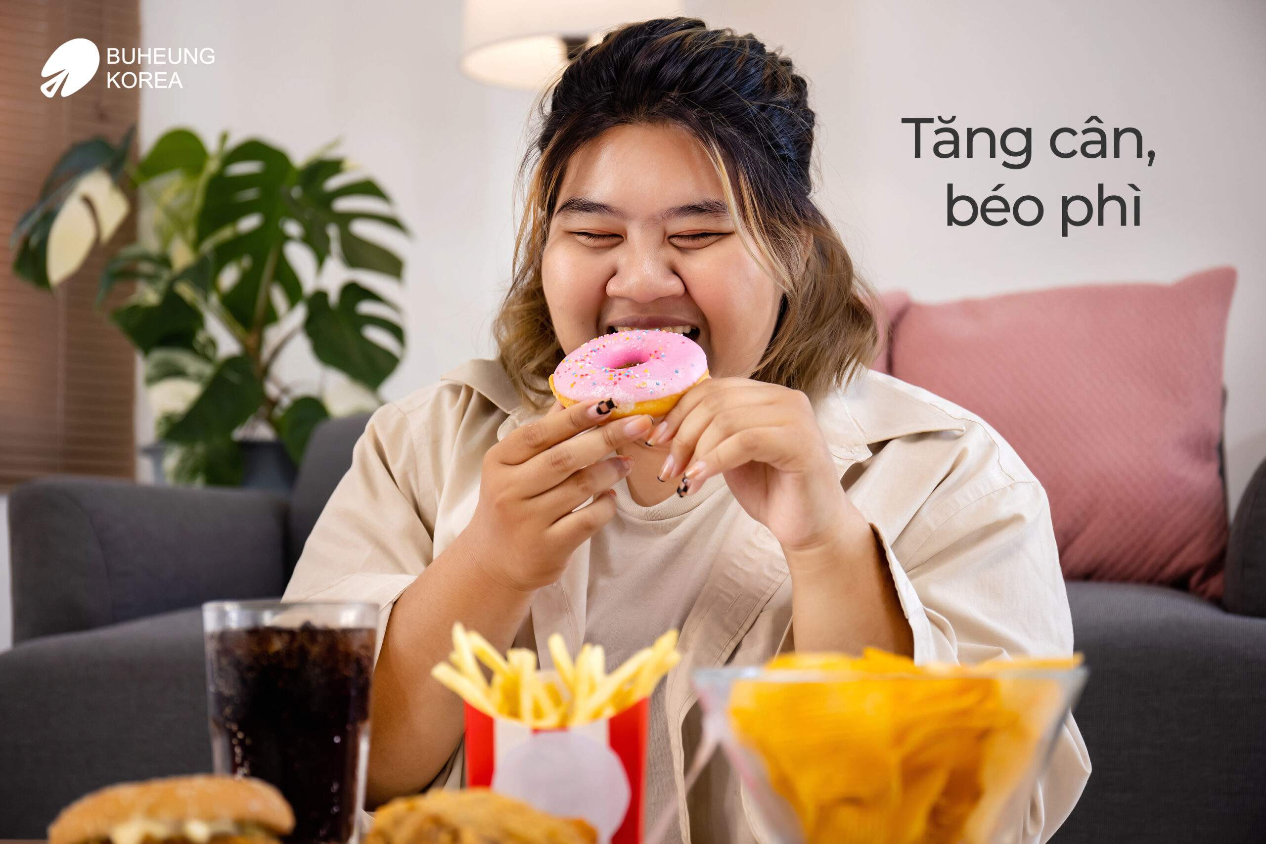 Dễ tăng cân béo phí 