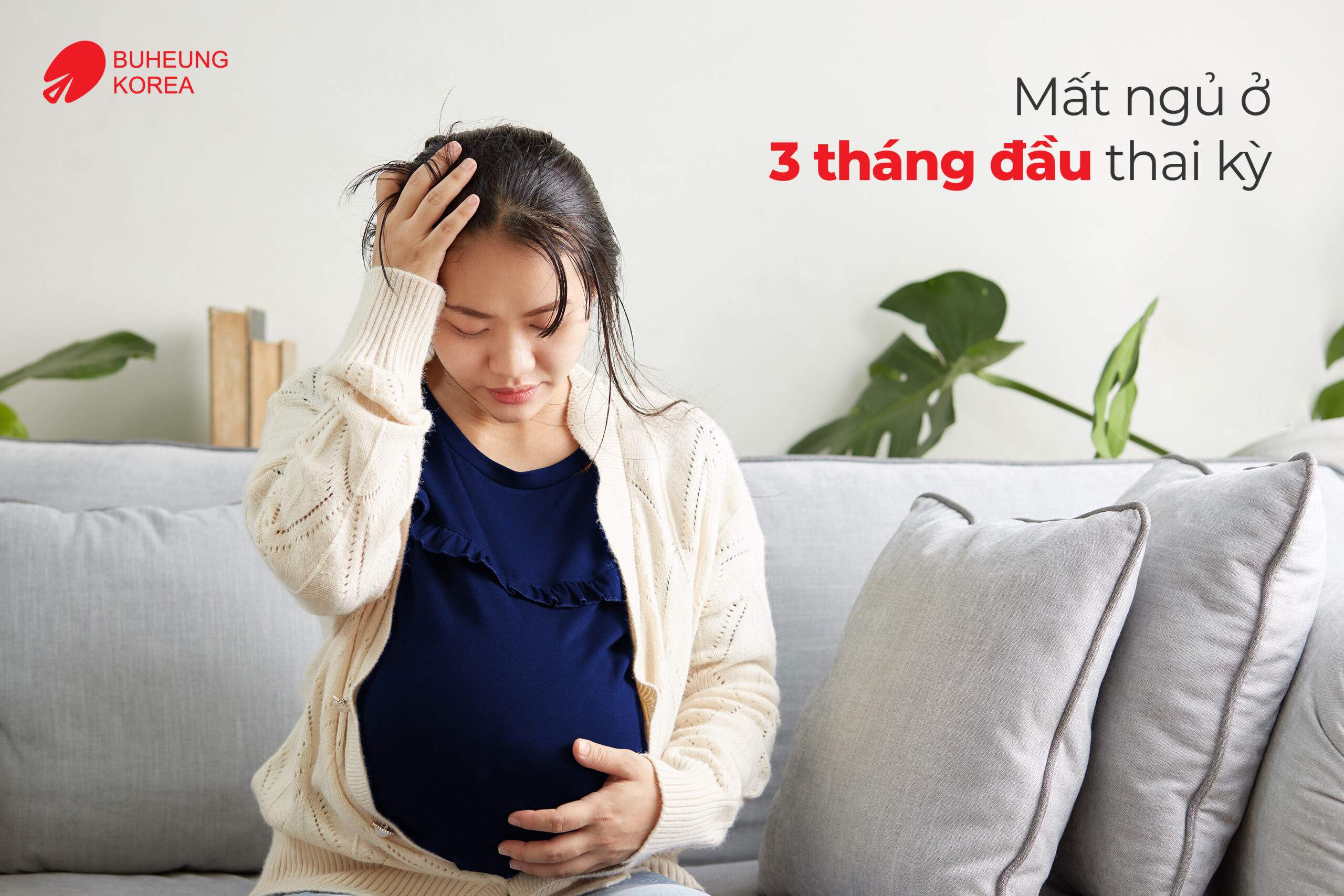 Mẹ bầu mất ngủ 3 tháng đầu thai kỳ 