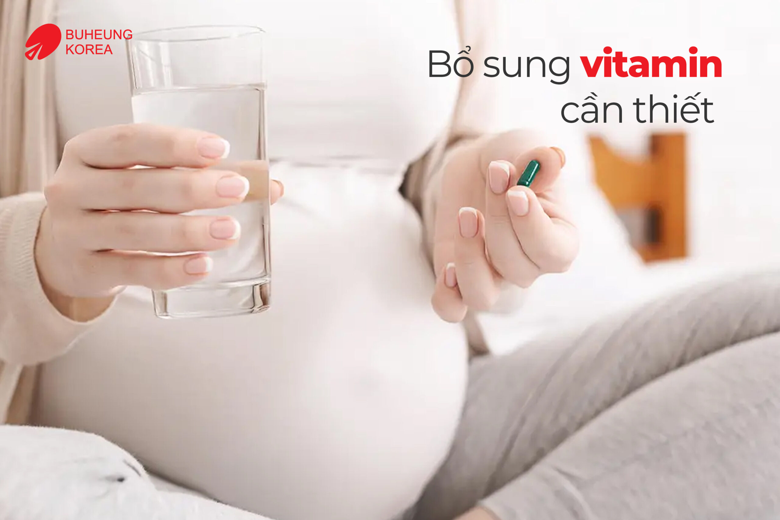 Bổ sung vitamin cần thiết 