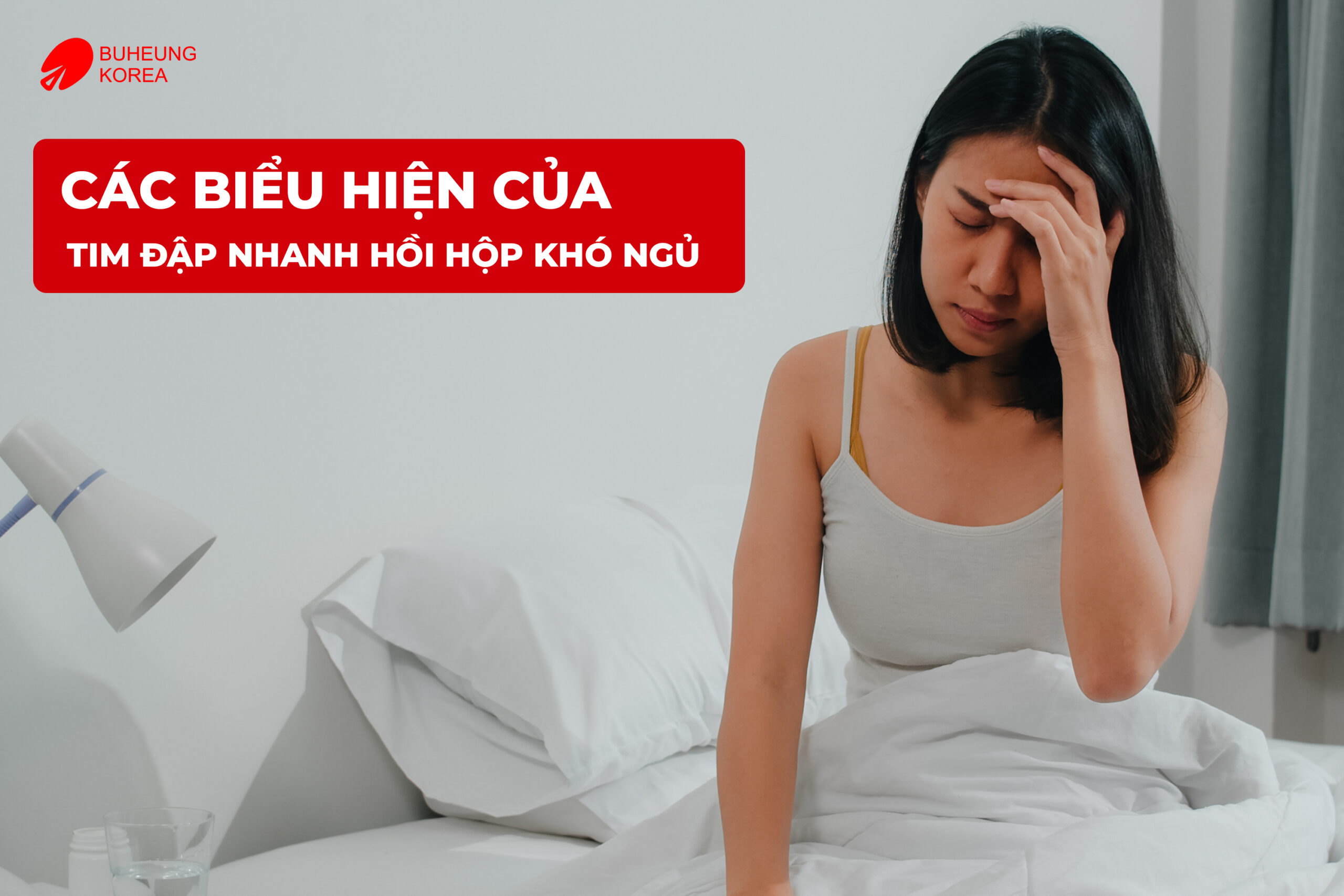 các biểu hiện của tim đập nhanh khó ngủ 