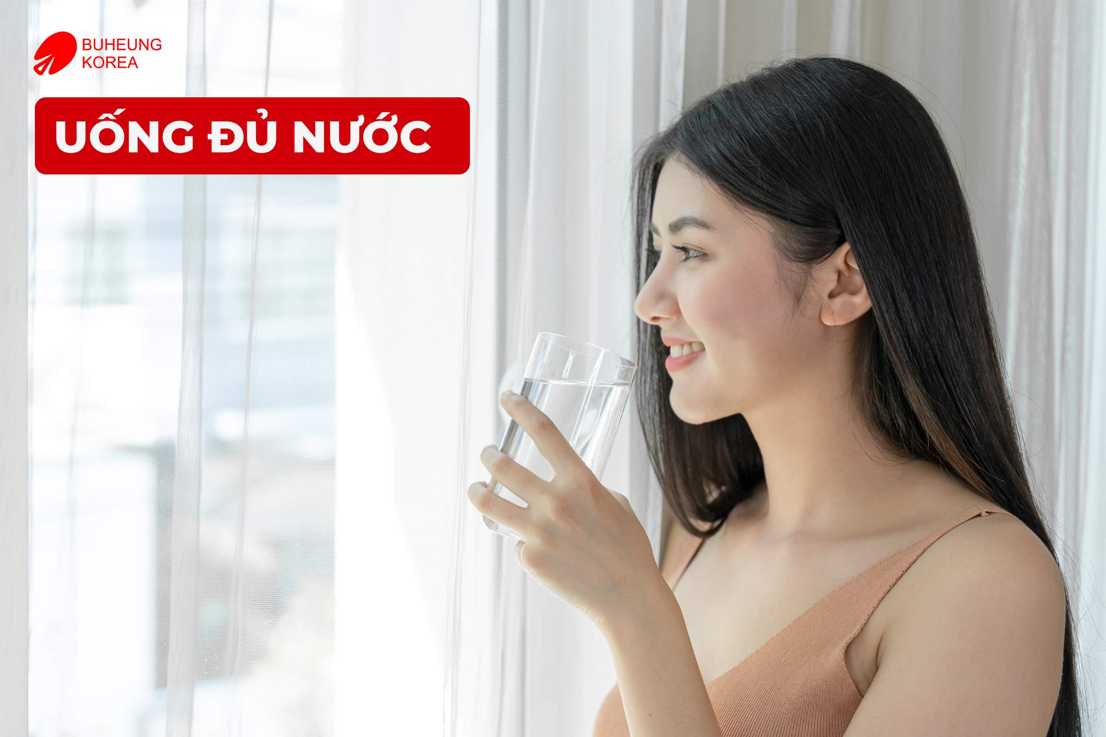 uống đủ nước 