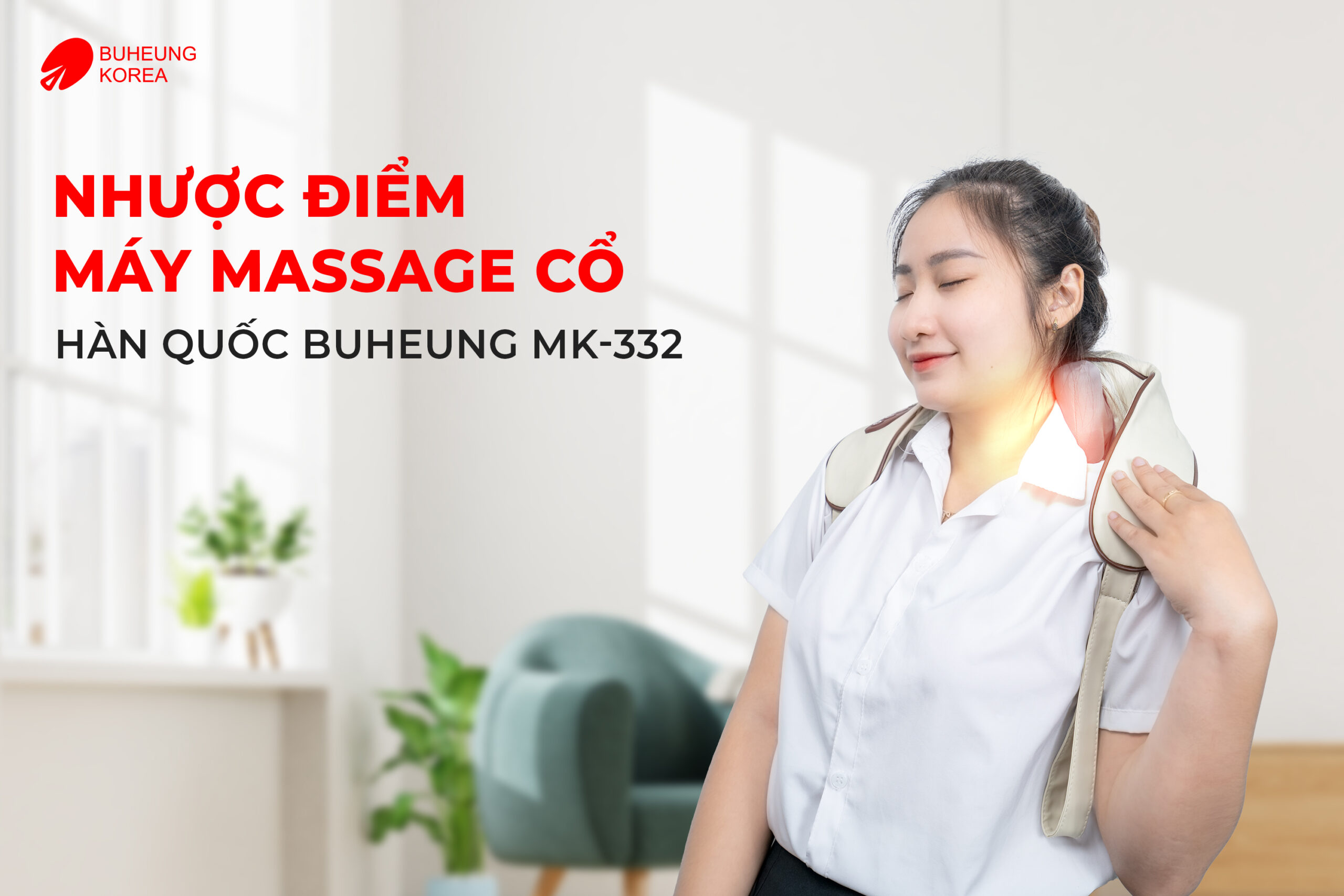 Review Máy Massage Cổ Hàn Quốc Buheung Mk-332 5
