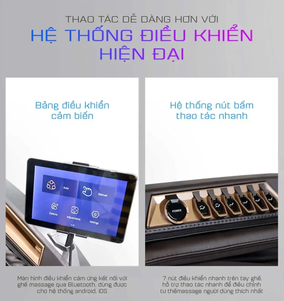 Review Ghế Massage Thương Gia Buheung Transformer LUX 9800 4