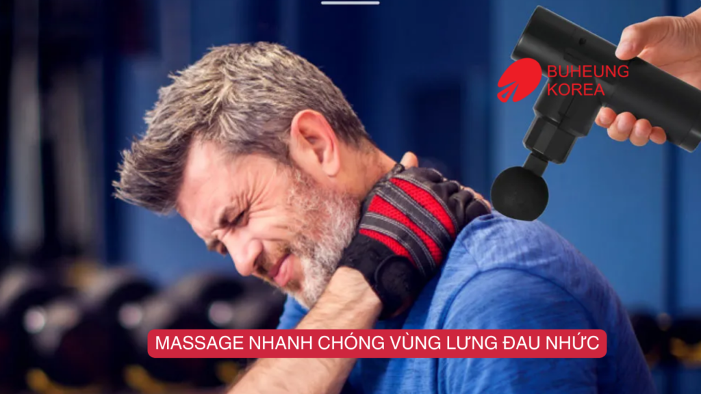 Máy Massage Lưng Cầm Tay Massage Hiệu Quả Không? 2