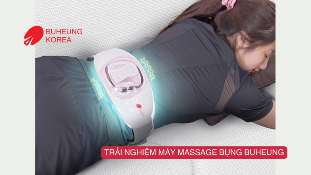 Review Đai Massage Bụng Giảm Mỡ Buheung MK-340 4