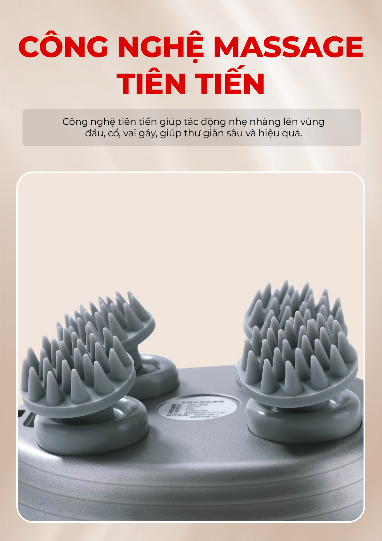 MÁY MASSAGE ĐẦU MK-341 9