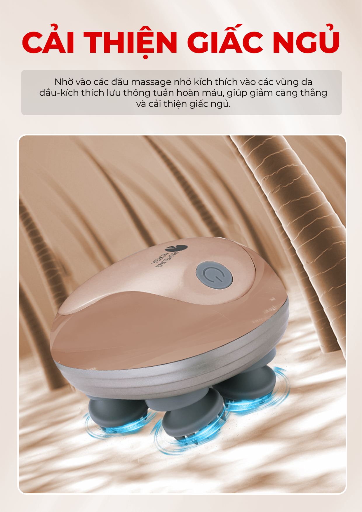 MÁY MASSAGE ĐẦU MK-341 12