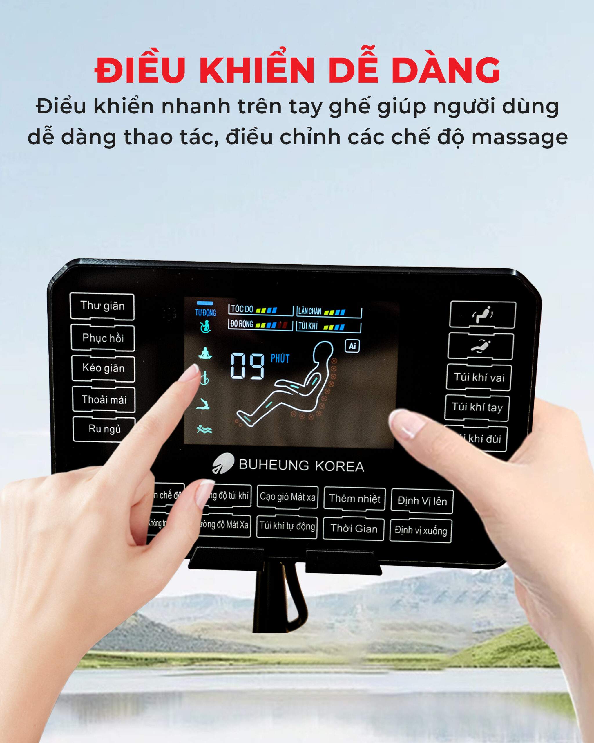 Ghế Massage Buheung MK-5179 23