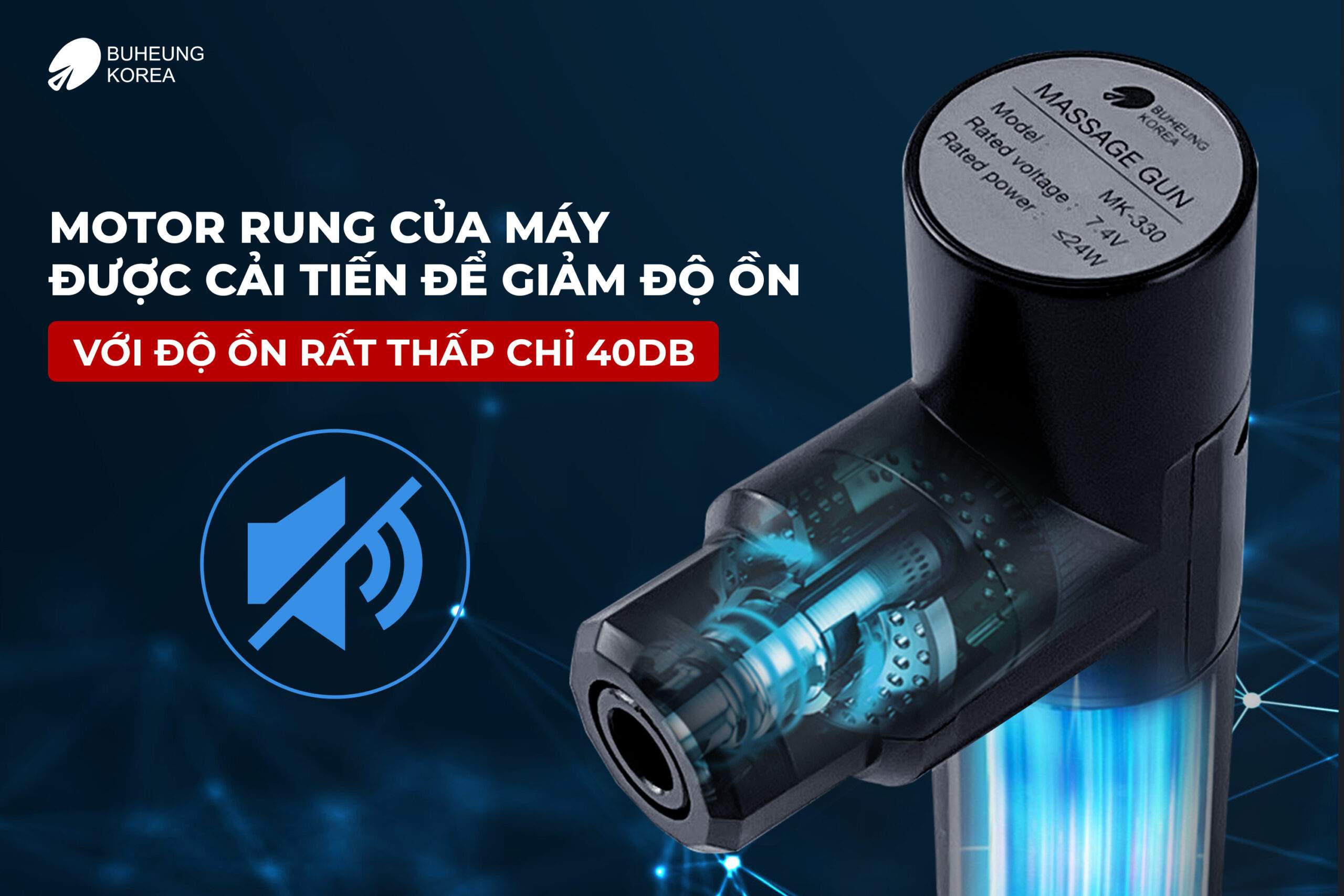 Giải Mã Chi Tiết Từ A-Z Máy Massage Cầm Tay BUHEUNG MK-330, Có Đáng Mua Hay Không? 3