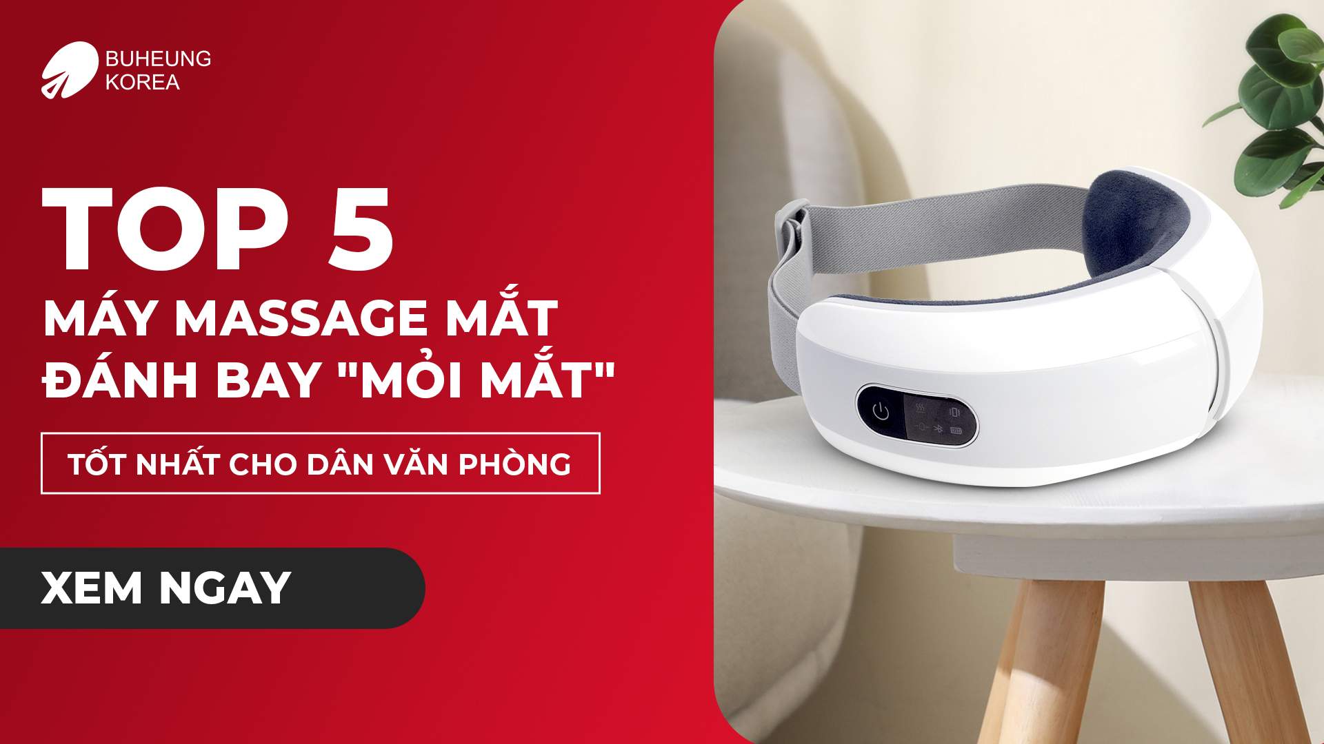 top 5 máy massage mắt 