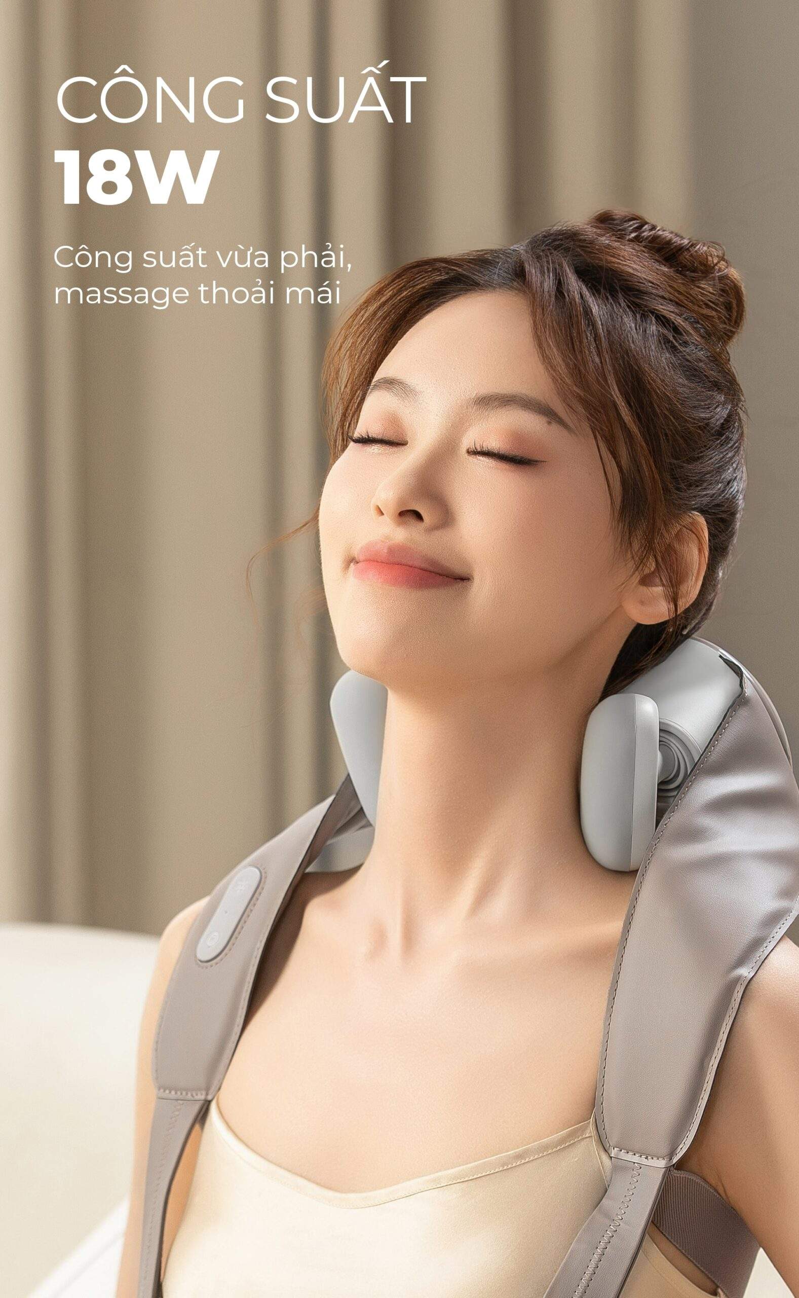 Đai Massage Cổ Buheung LUX-501 6 Đai Massage Cổ Buheung LUX-501 11